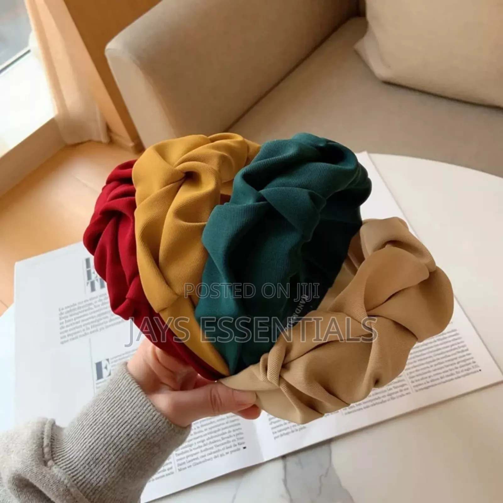 Elegant Ruffled Headbands