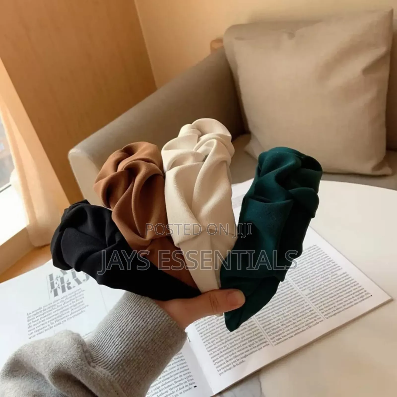 Elegant Ruffled Headbands