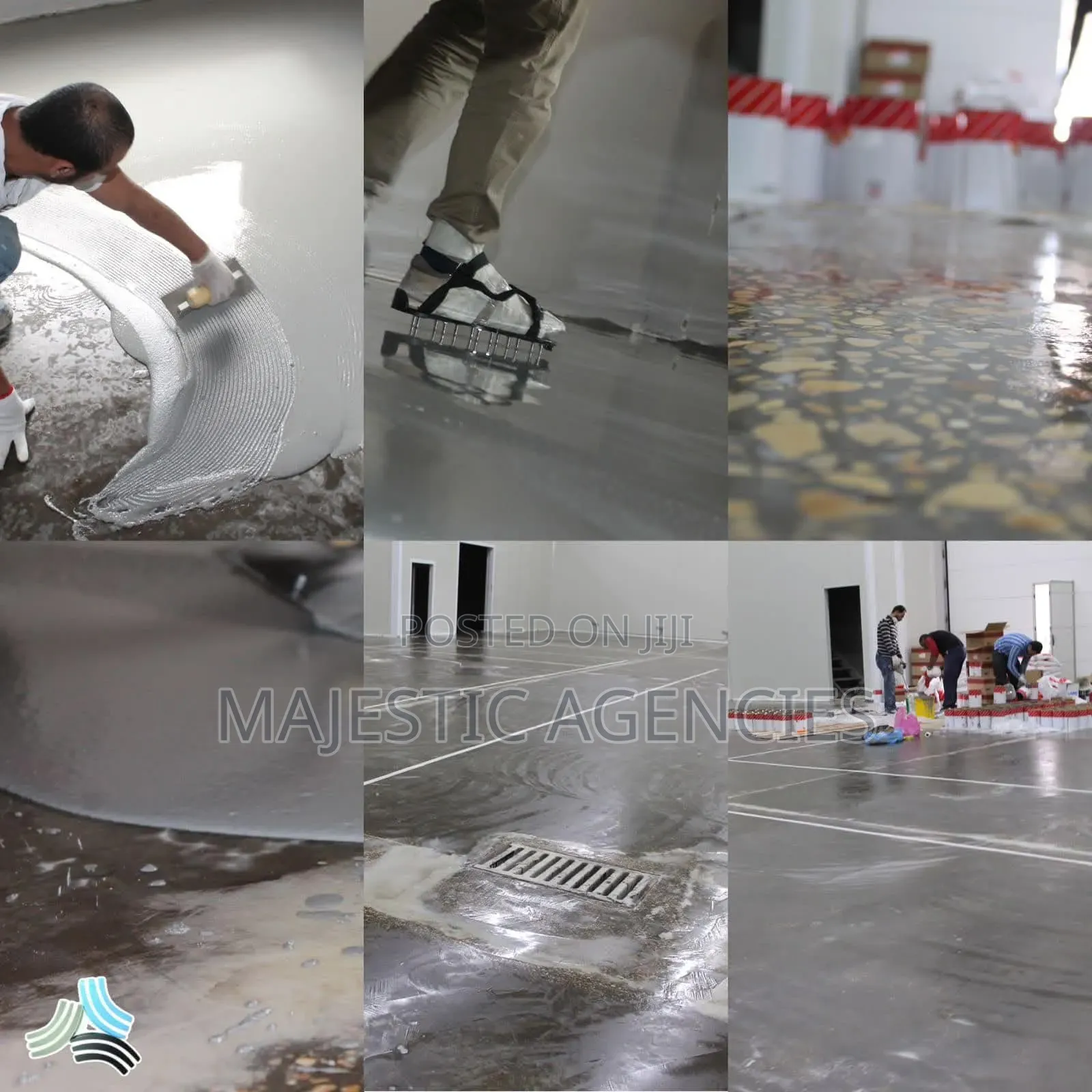 5mm Nitofloor Sl4000 Epoxy Flooring for Industrial Space