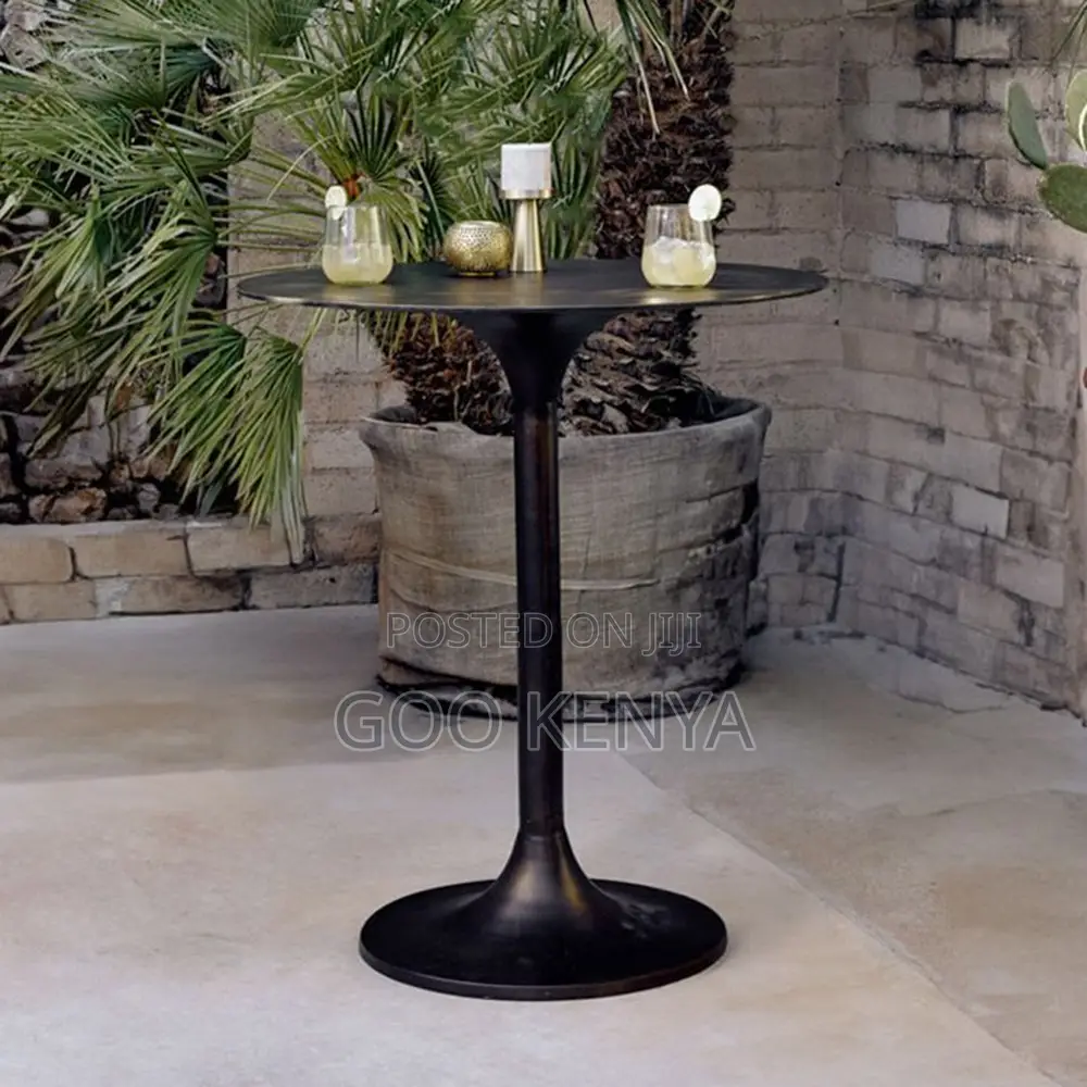 Coffee Table ; Hardware Metal Cold Coffee Pedestal Table