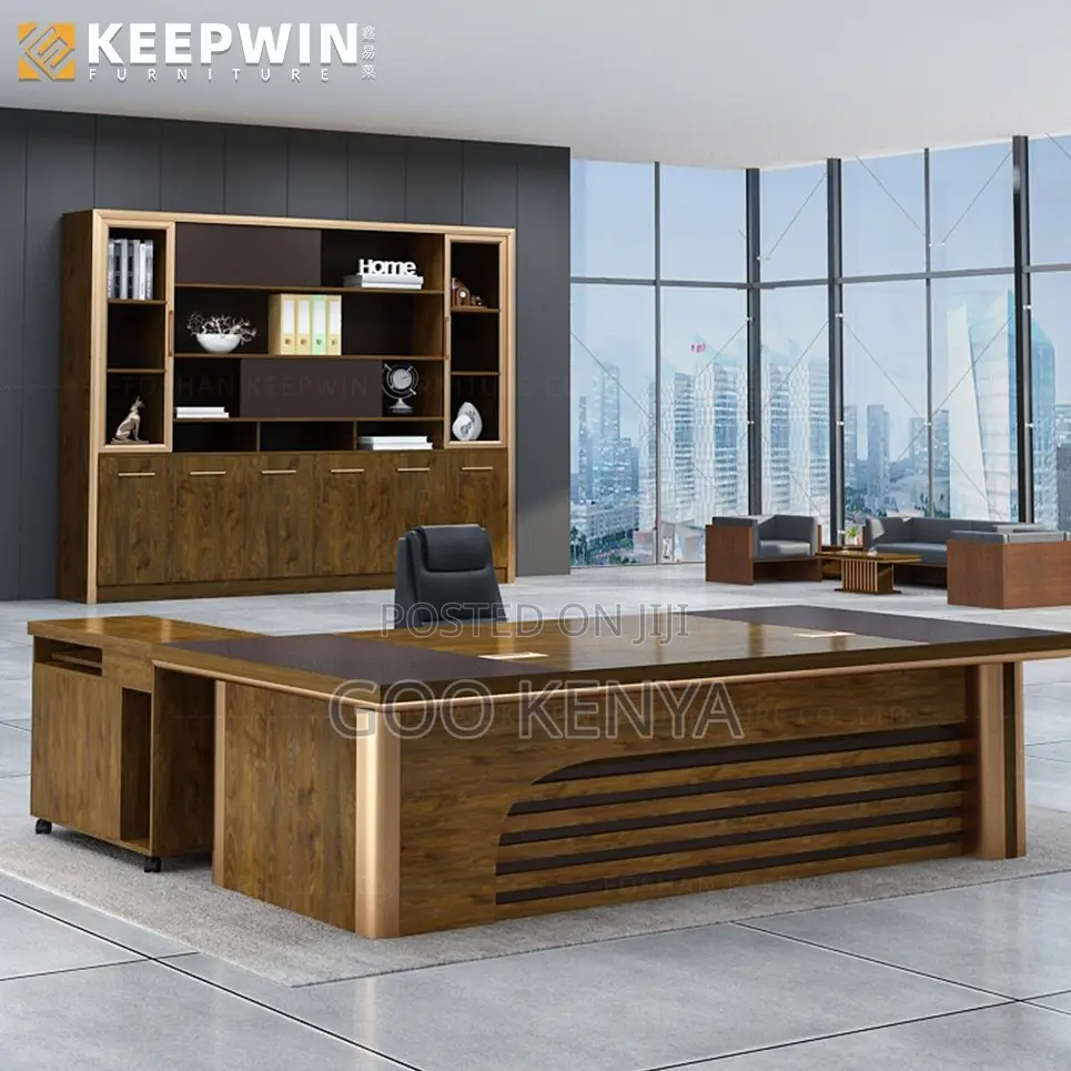 Office Desk ; Wooden Executive Manager Modern Luxury Table