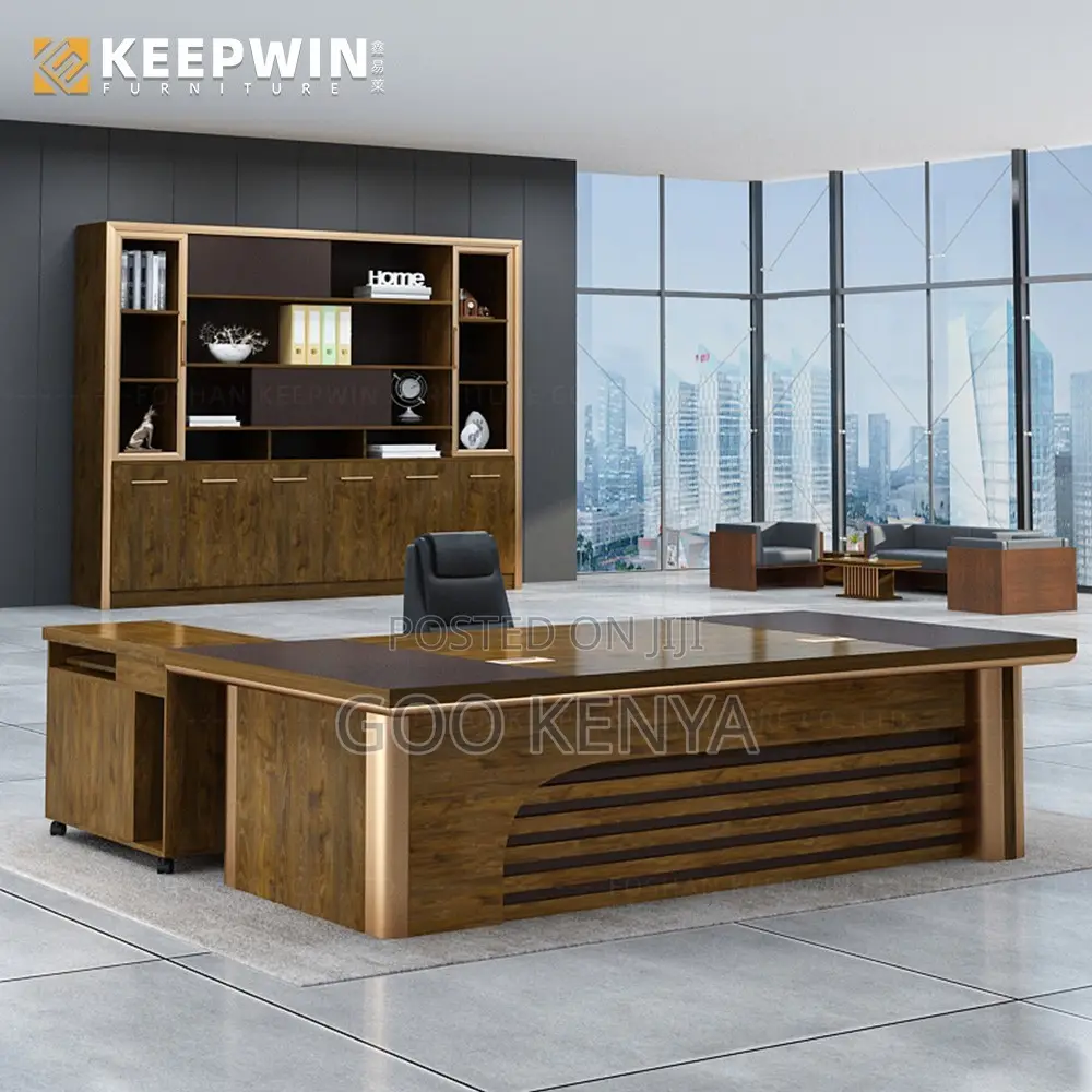 Office Desk ; Wooden Executive Manager Modern Luxury Table