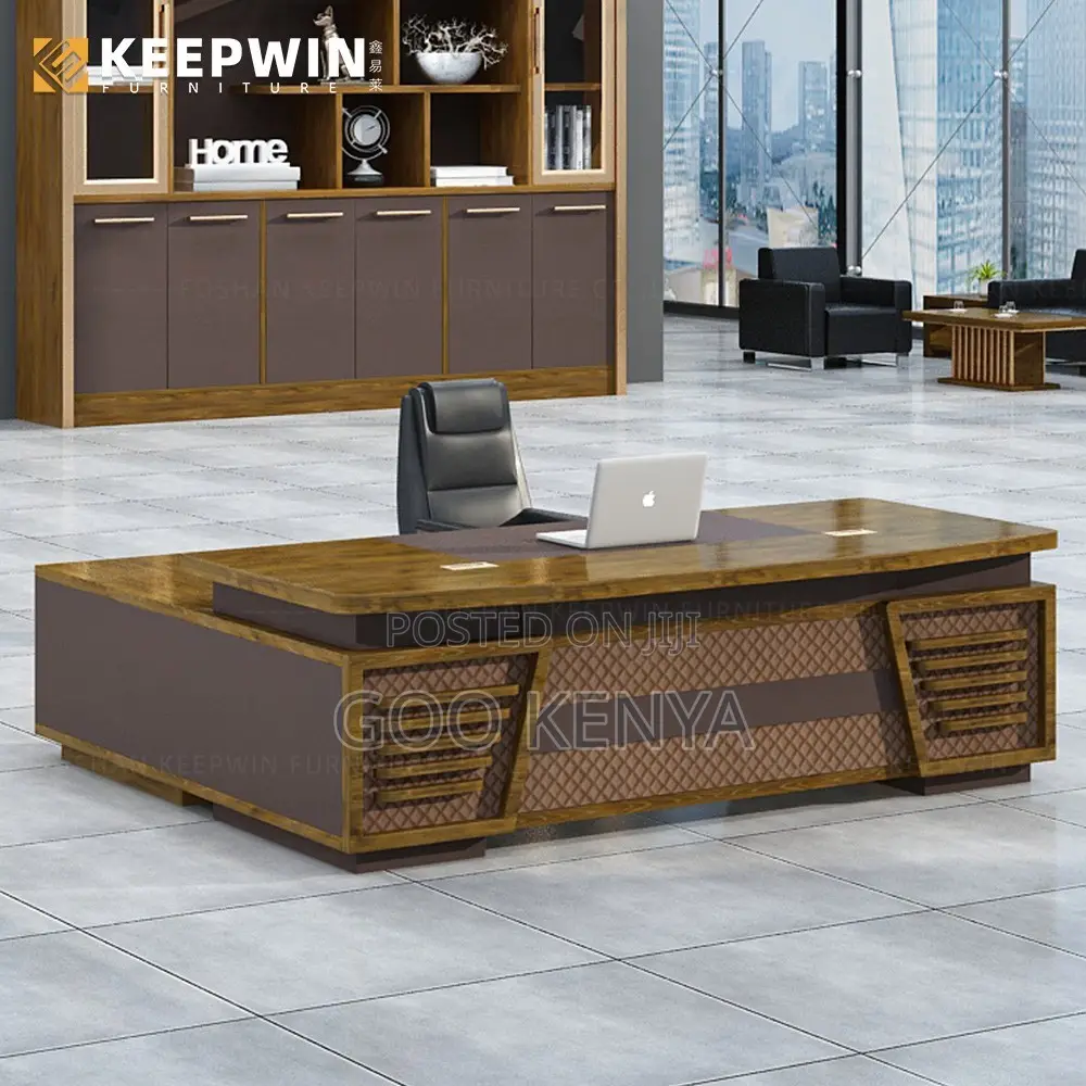 Office Desk ; Wooden Executive Manager Modern Luxury Table