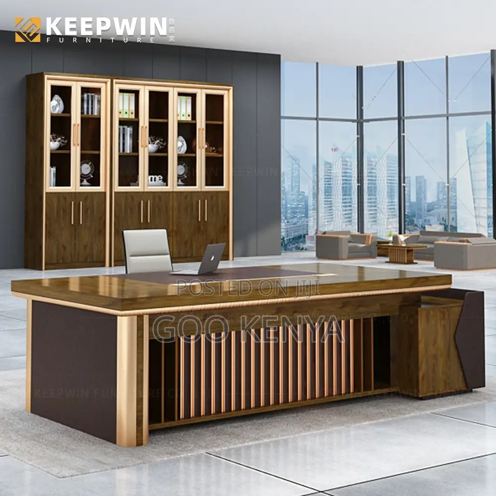 Office Desk ; Wooden Executive Manager Modern Luxury Table