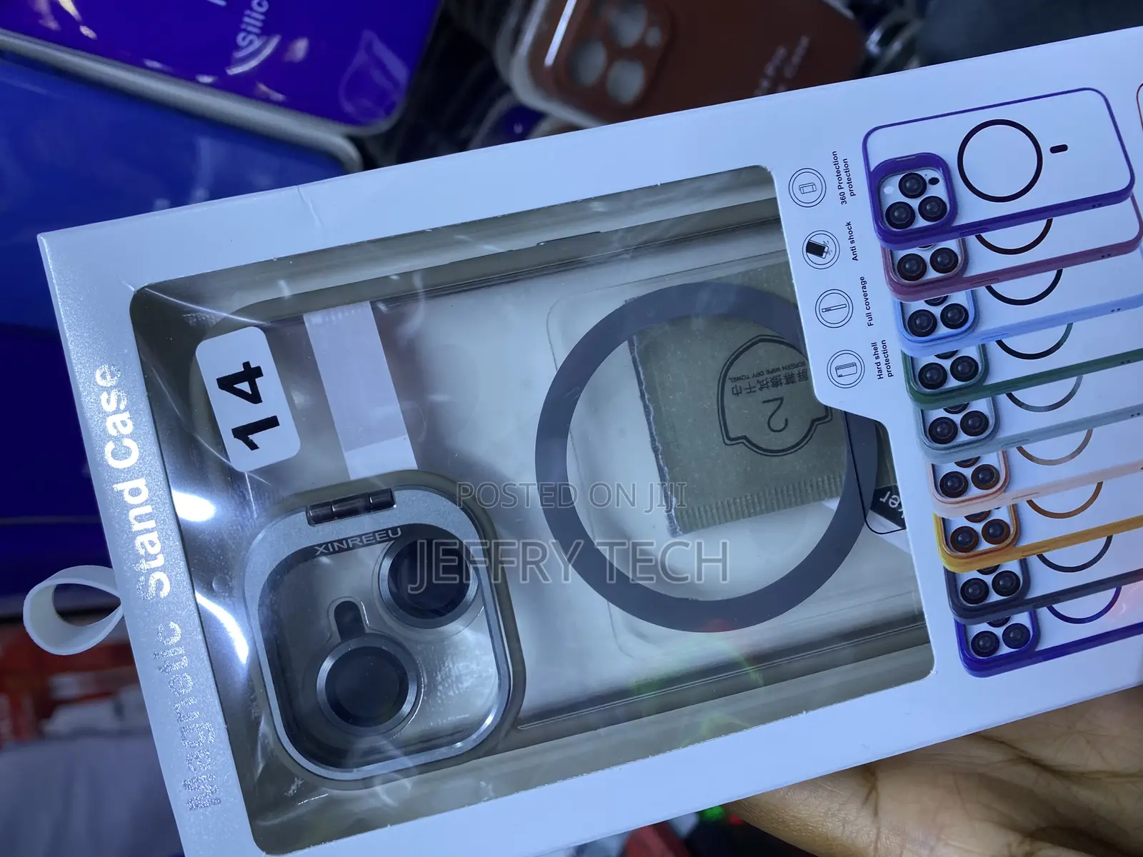 Elago iPhone 14 Magsafecase With Stand and Camera Lens