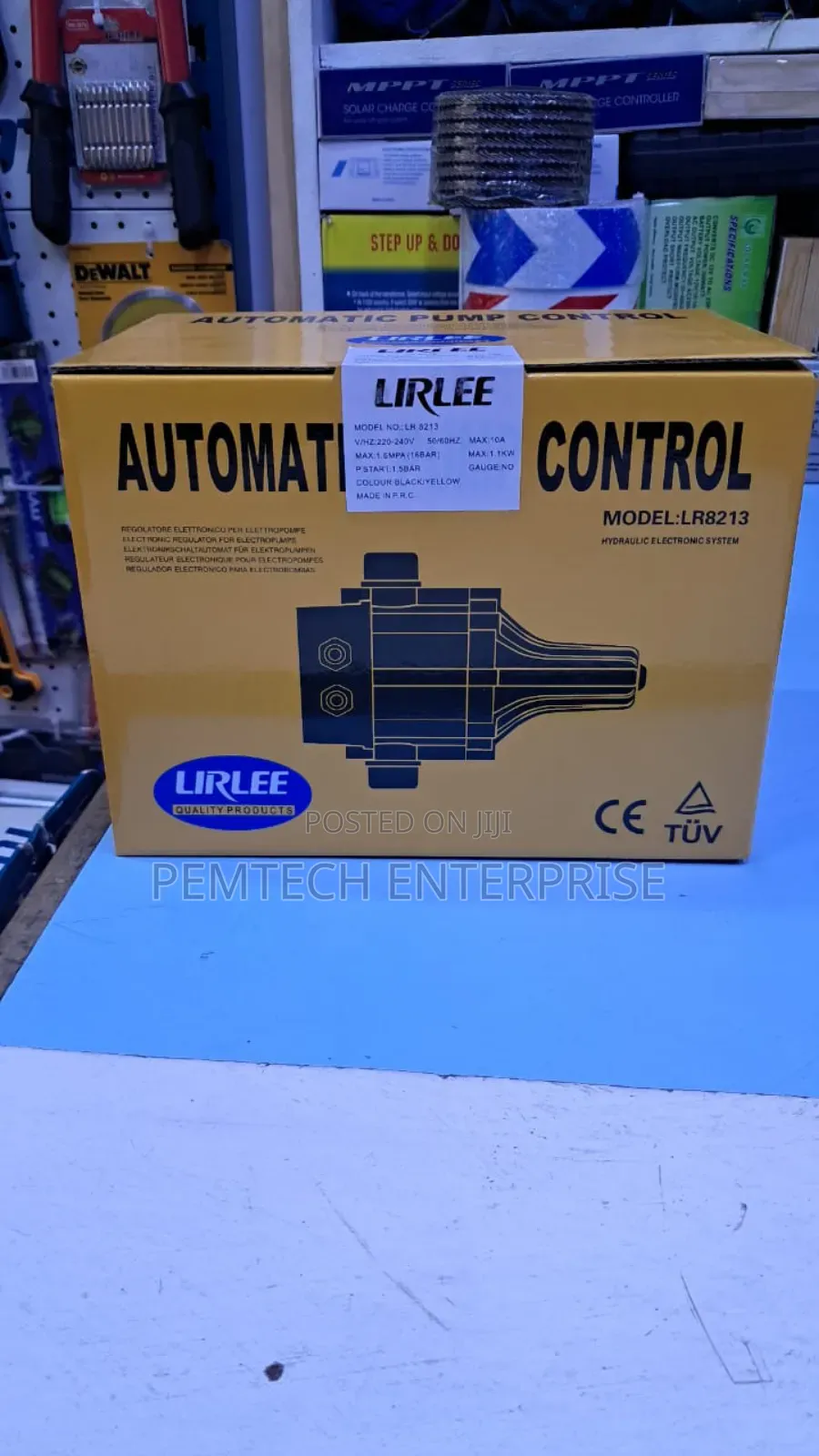 Lirlee Automatic Pump Control, Model Lr8213