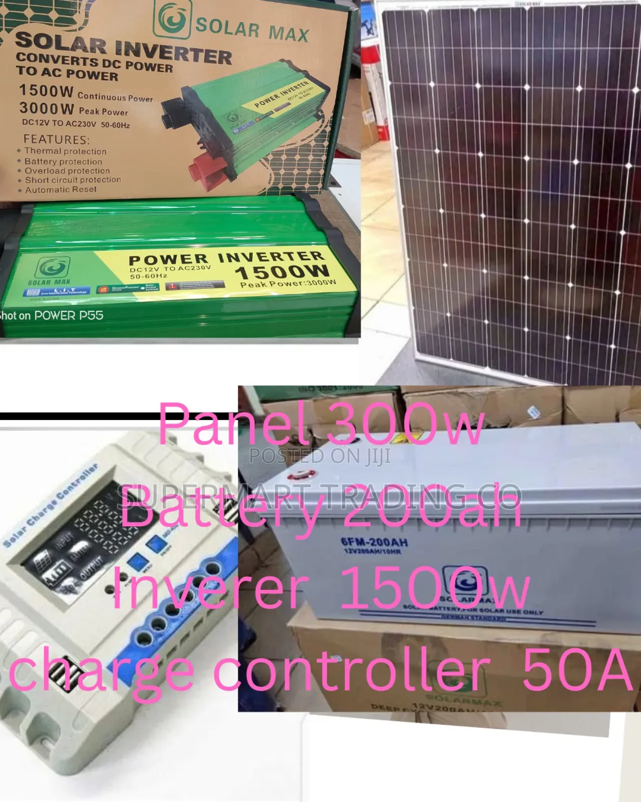 300w Solar System Kit