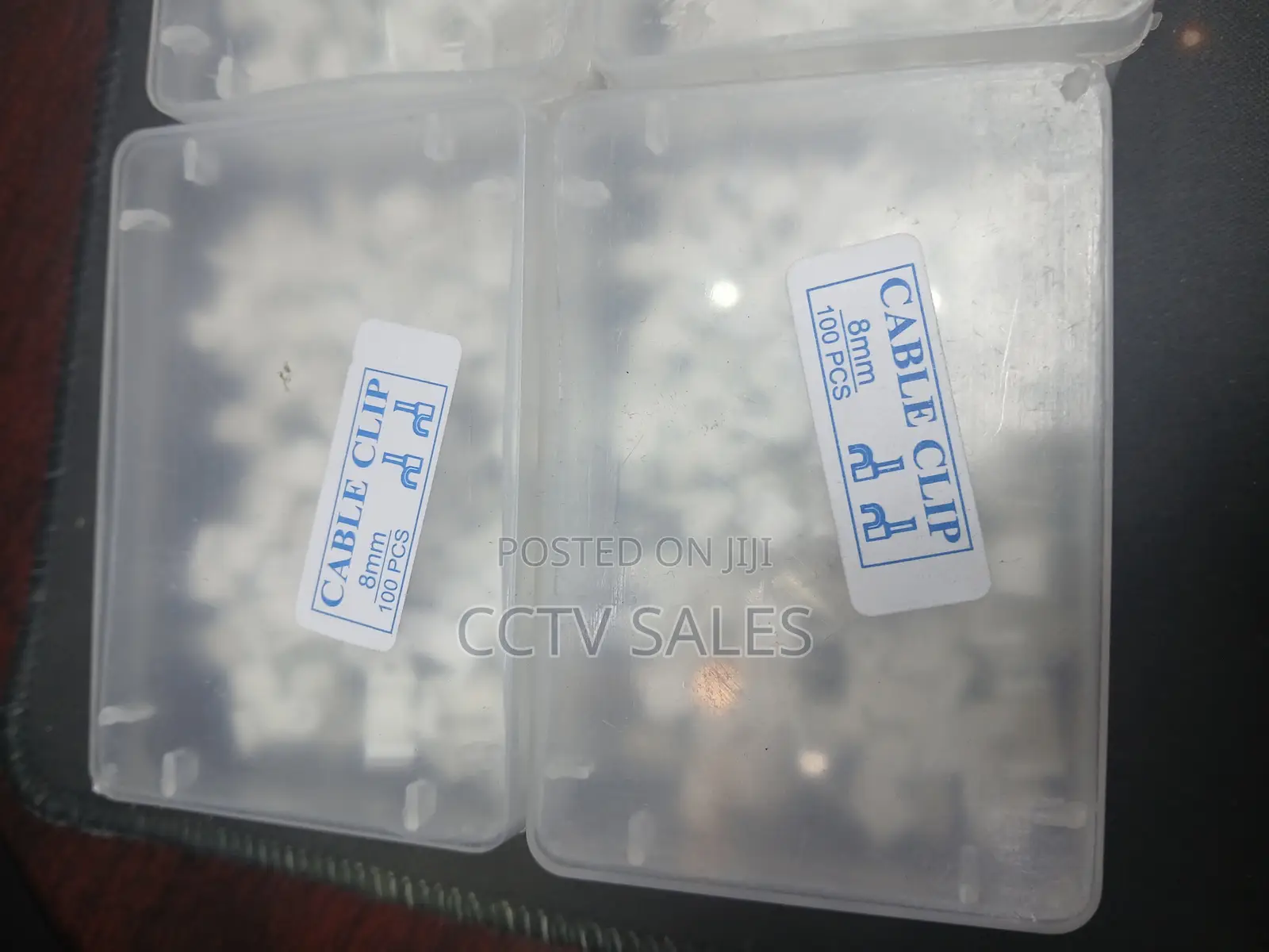 8mm 100pcs Cable Clips