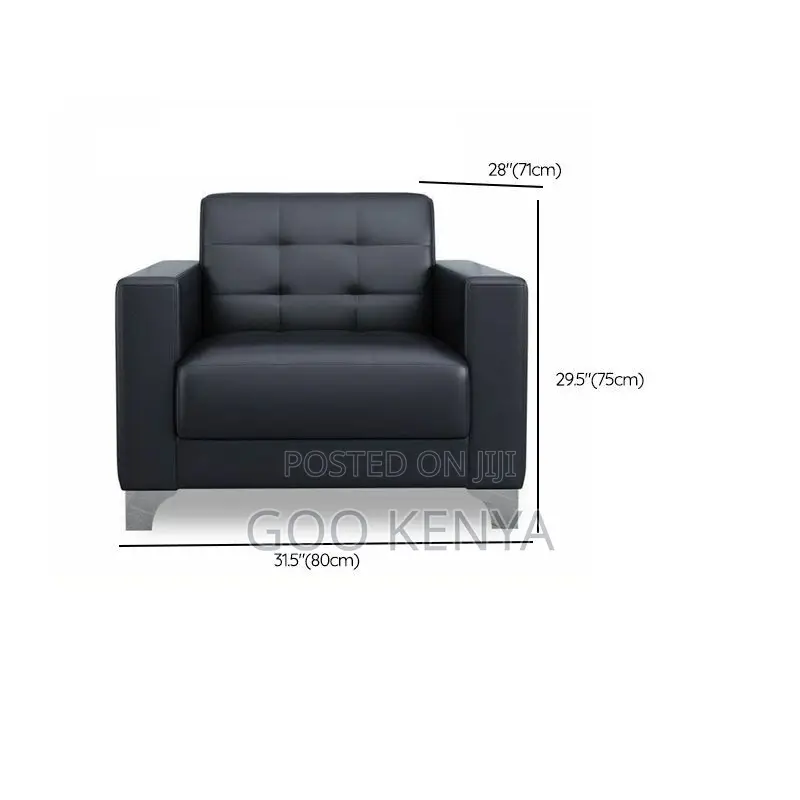 Office Sofa ; 5-Seater Reception Office Sofa