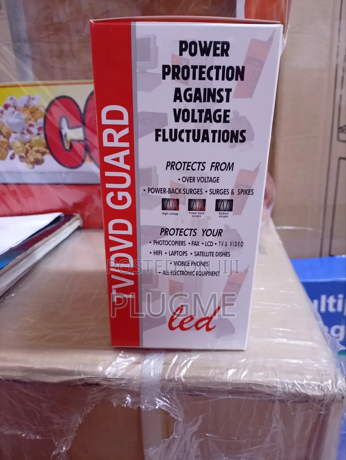 Tv/DVD/Fridge Power Surge Protector Guard