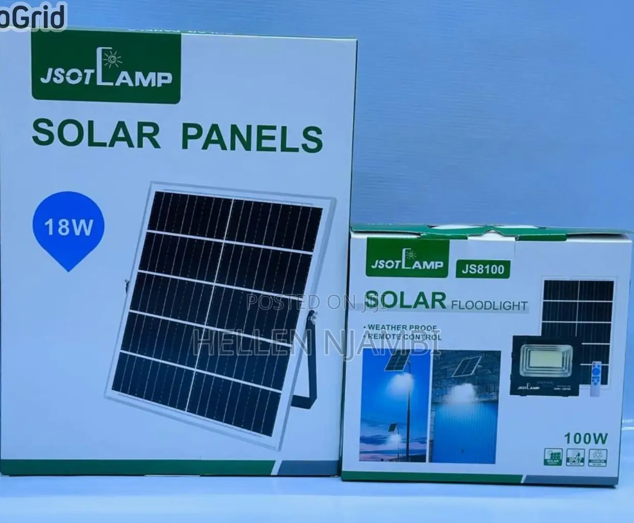Jsot 100watts Solar Floodlight