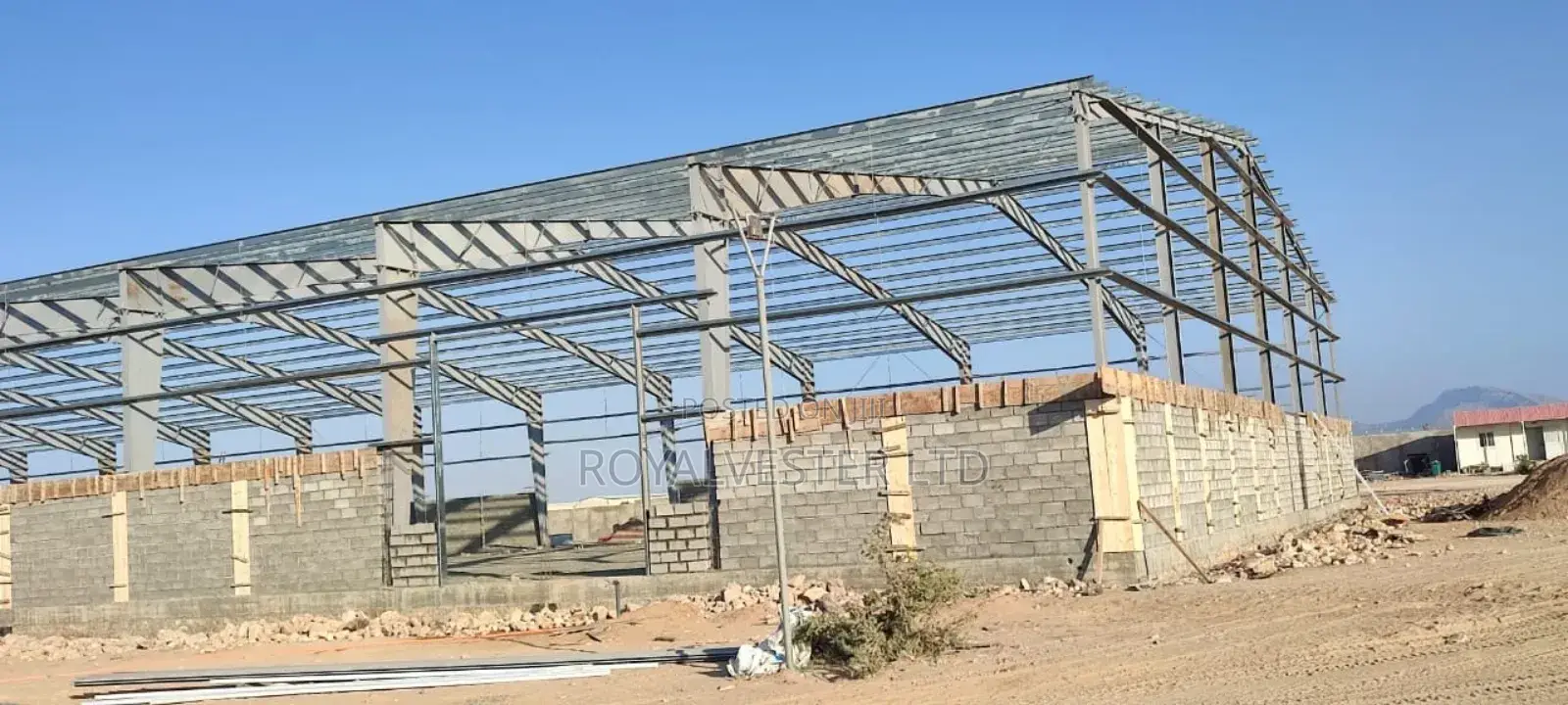 Ware House Steel Construction