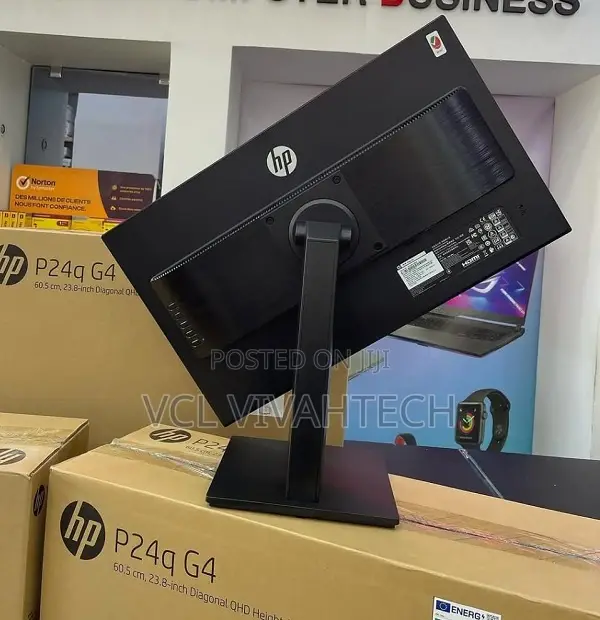 Hp P24q G4 23.8" QHD Monitor (Adjustable Stand)