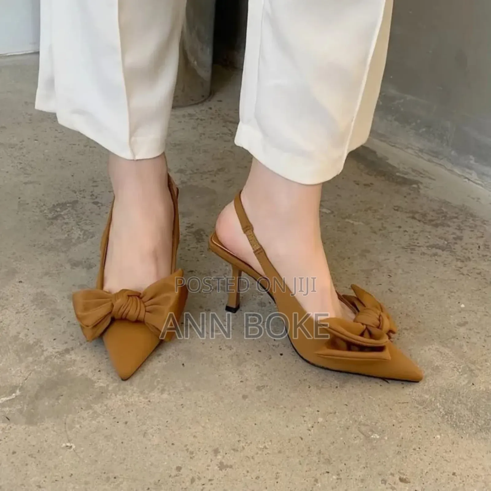 Classy Cutesy Heels in Stocjsizes Black and Brown Quality