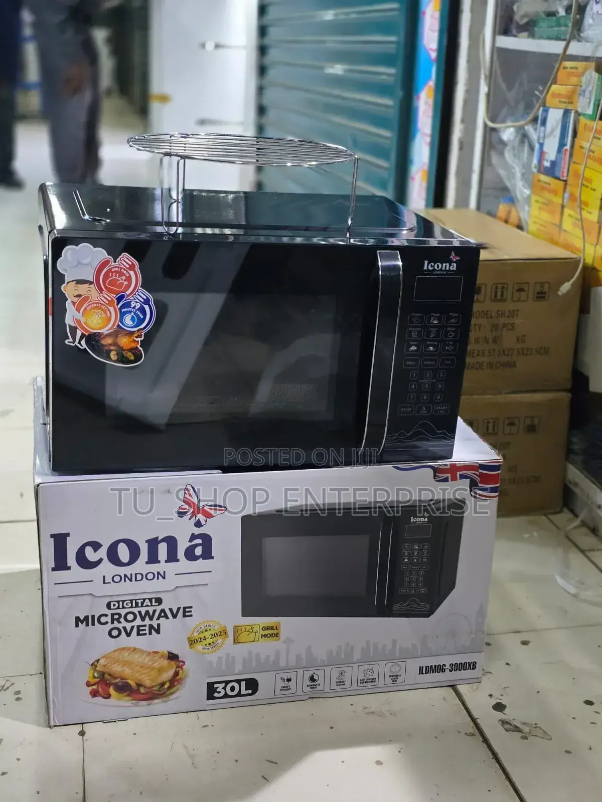 Microwave!!30 Litres Icona Digital Microwave With Grill