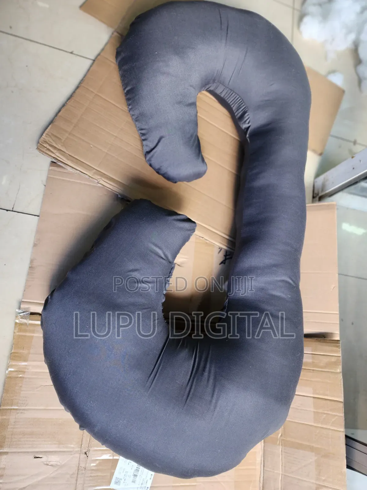 C Shape Grey Pregnancy Pillow