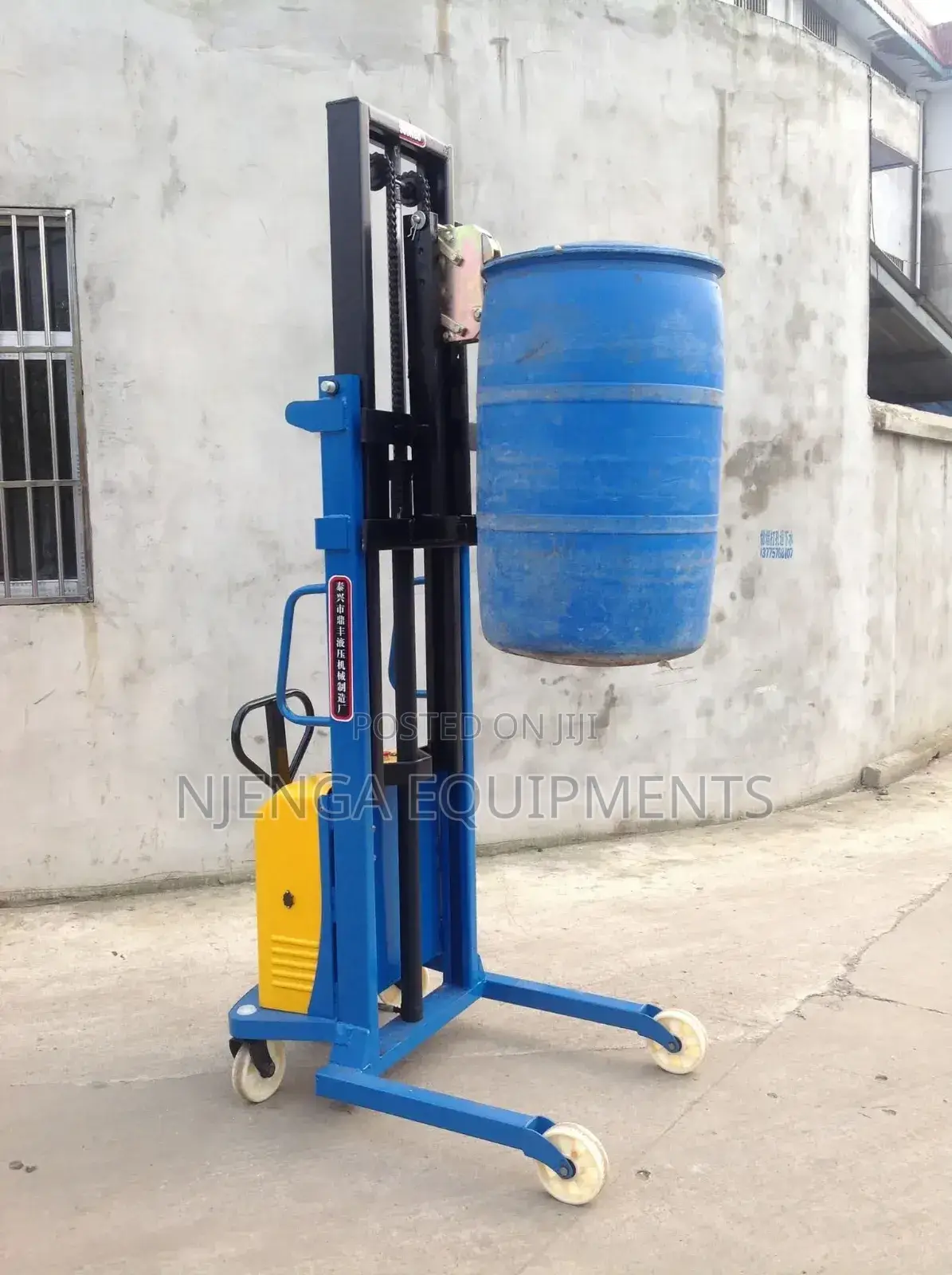 Hydraulic Drum Stacker