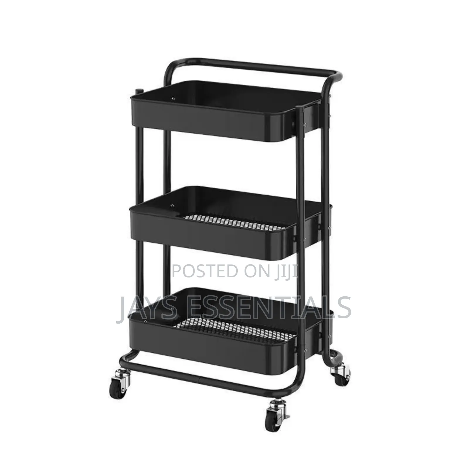 Multipurpose Movable Trolley Rack