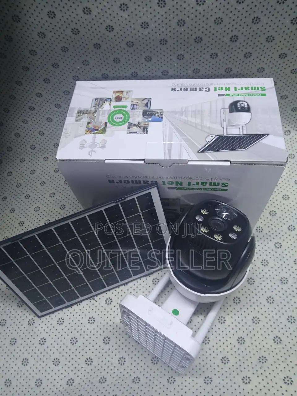 V380 4mp Solar Panel 4g CCTV Camera Motion Detection