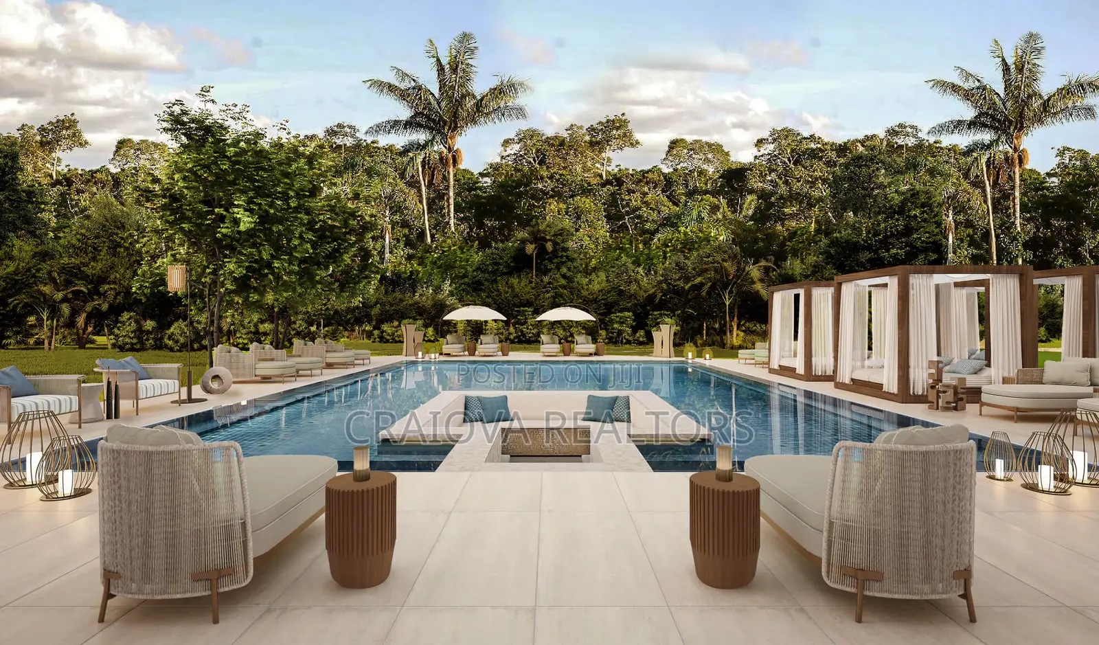 Furnished 1bdrm Apartment in Riverside Drive for sale