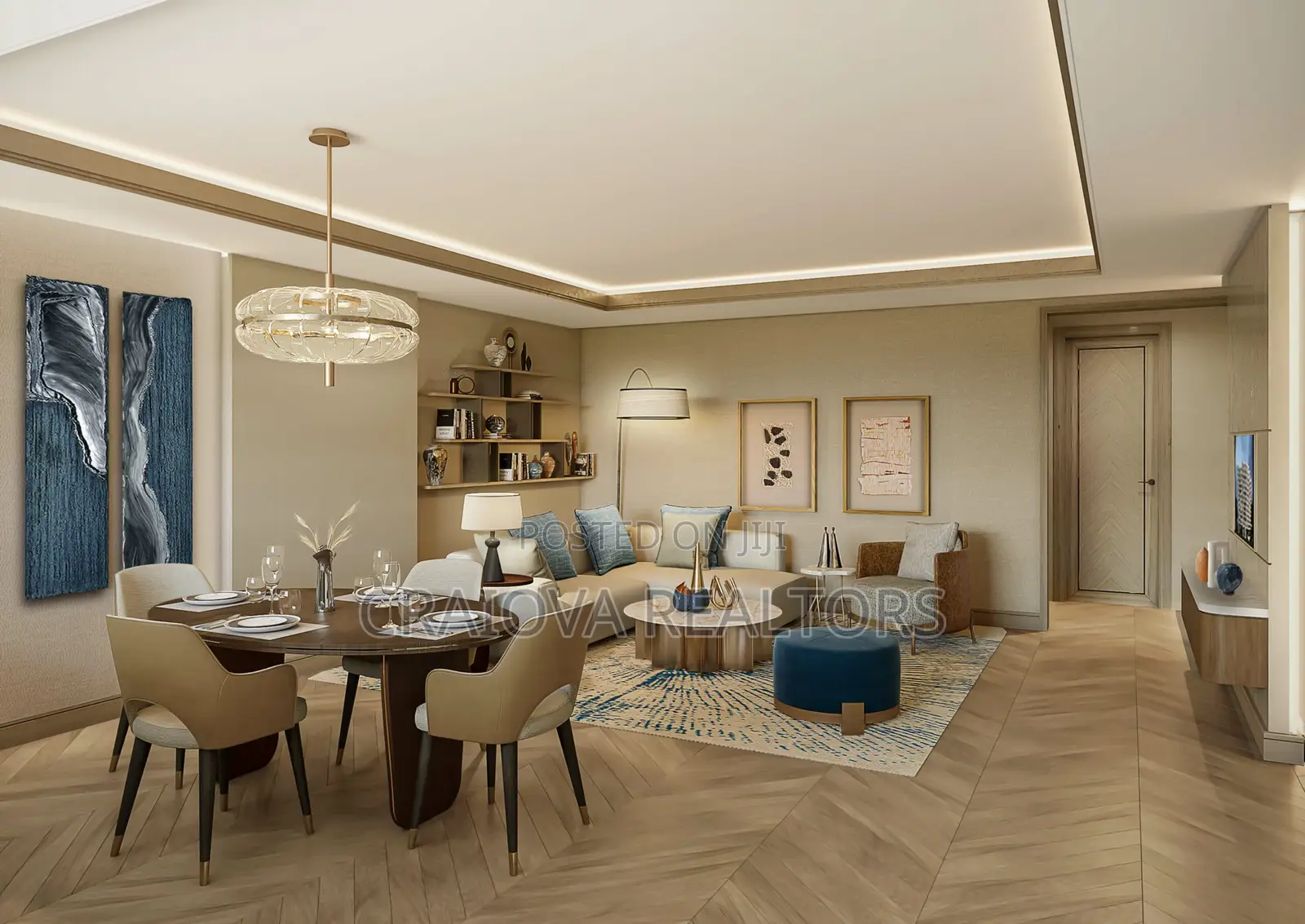 Furnished 1bdrm Apartment in Riverside Drive for sale