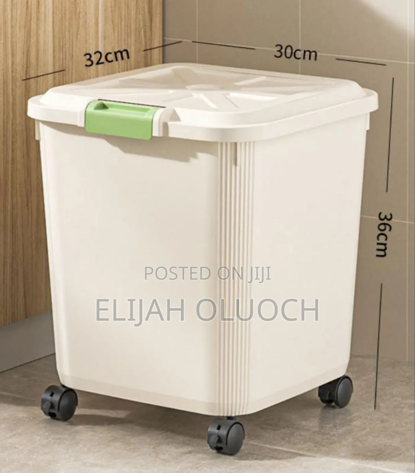 Cereal Bucket (15kg and 25kg Buckets Has Wheels )