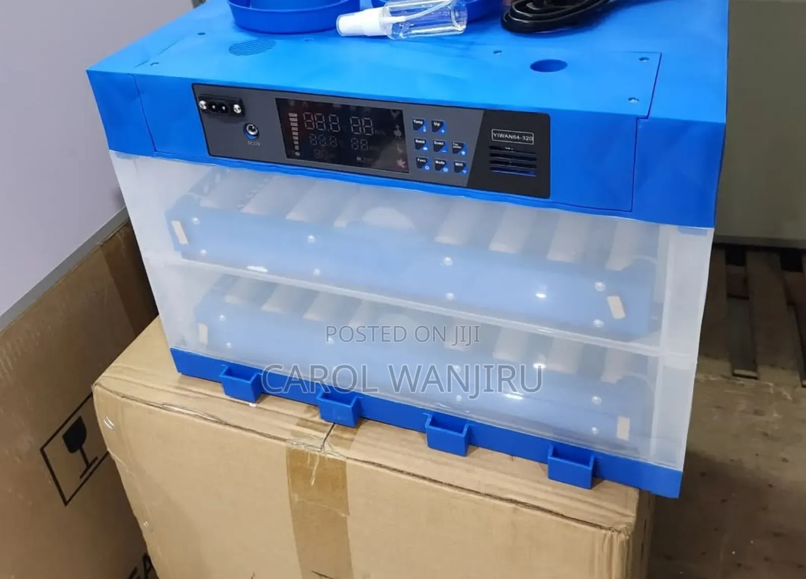 128 Eggs Incubator Machine/ Ac Dc Automatic Eggs Incubator.