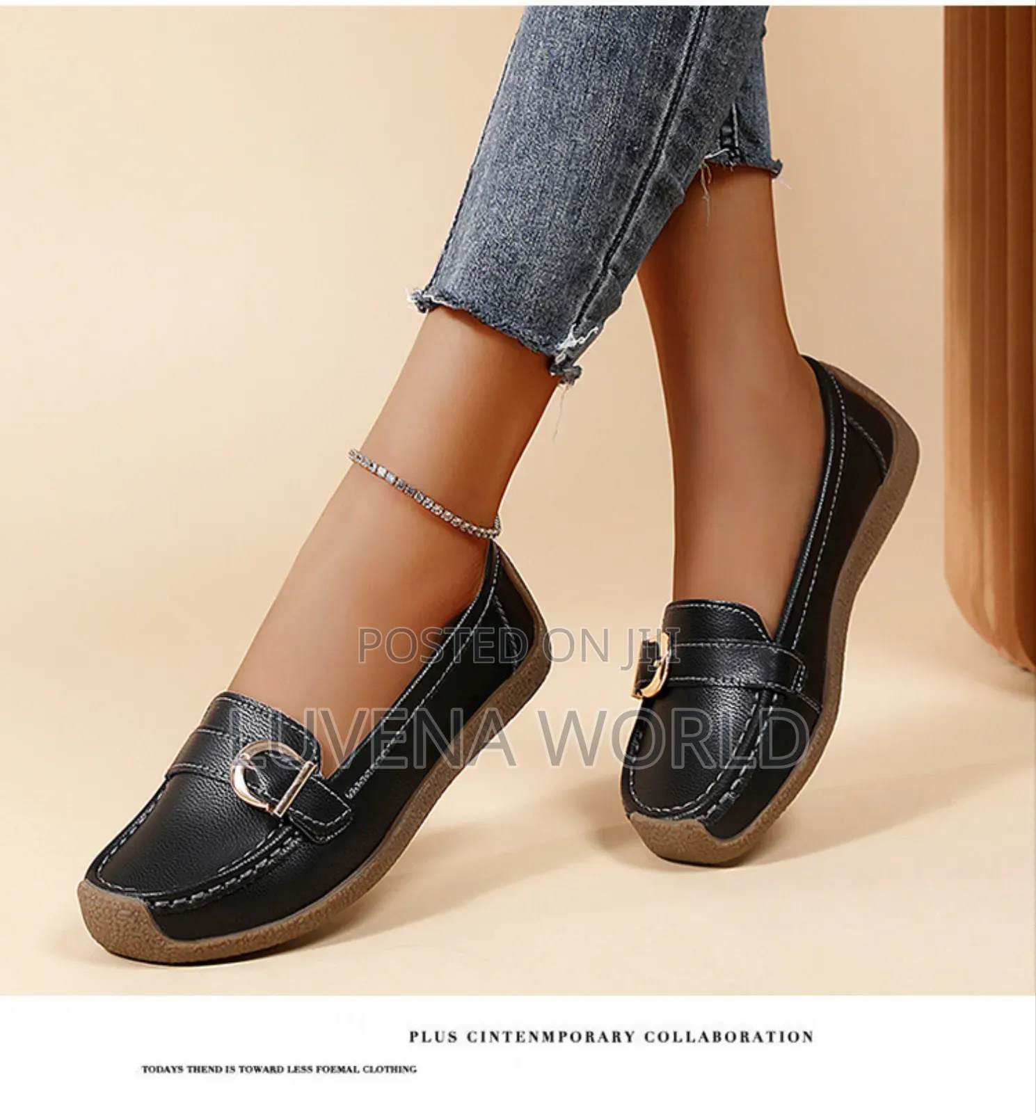 Ladies Leather Loafers