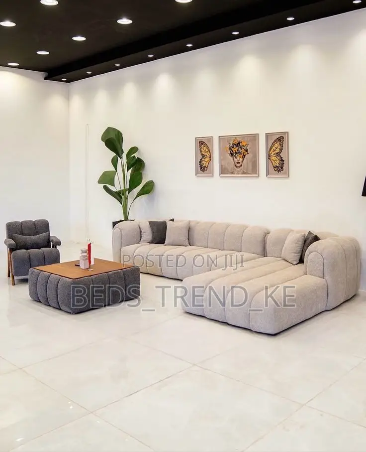Precious 6 Seater Bubble L Seat + Armchair + Puff