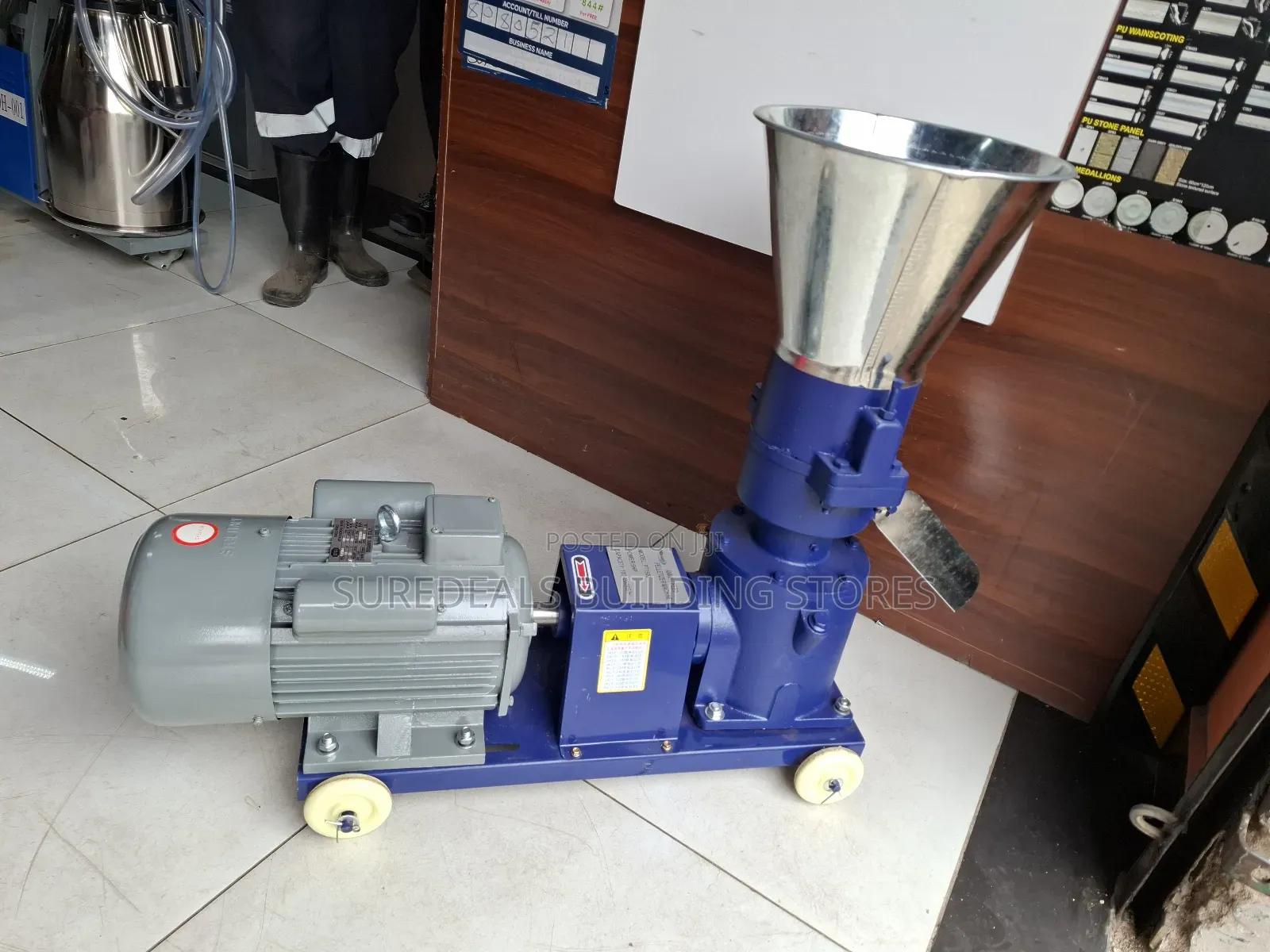 200kg/Hr High Capacity Feed Pelletizer