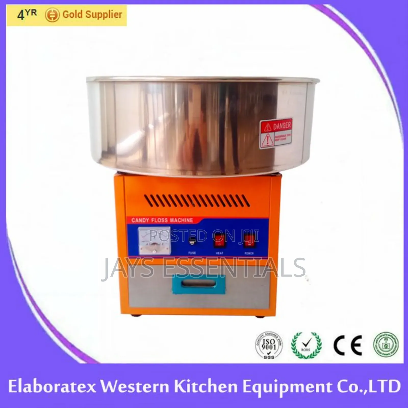 Commercial Candy Floss Machine