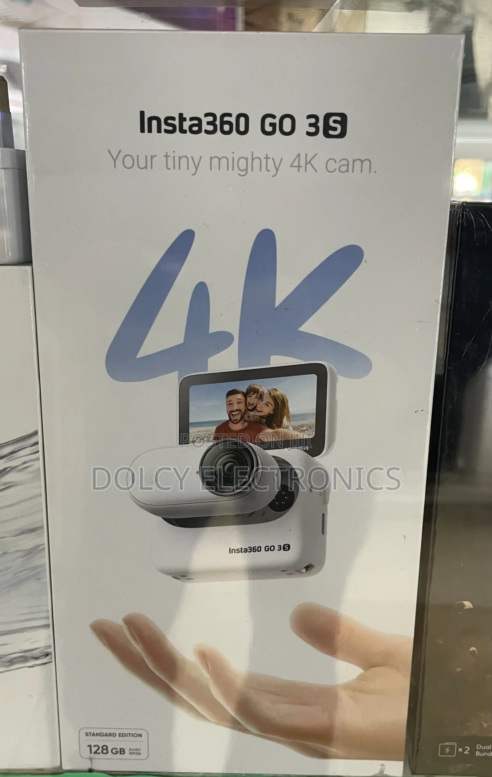Insta360 Go 3 Action Camera (128gb, White)