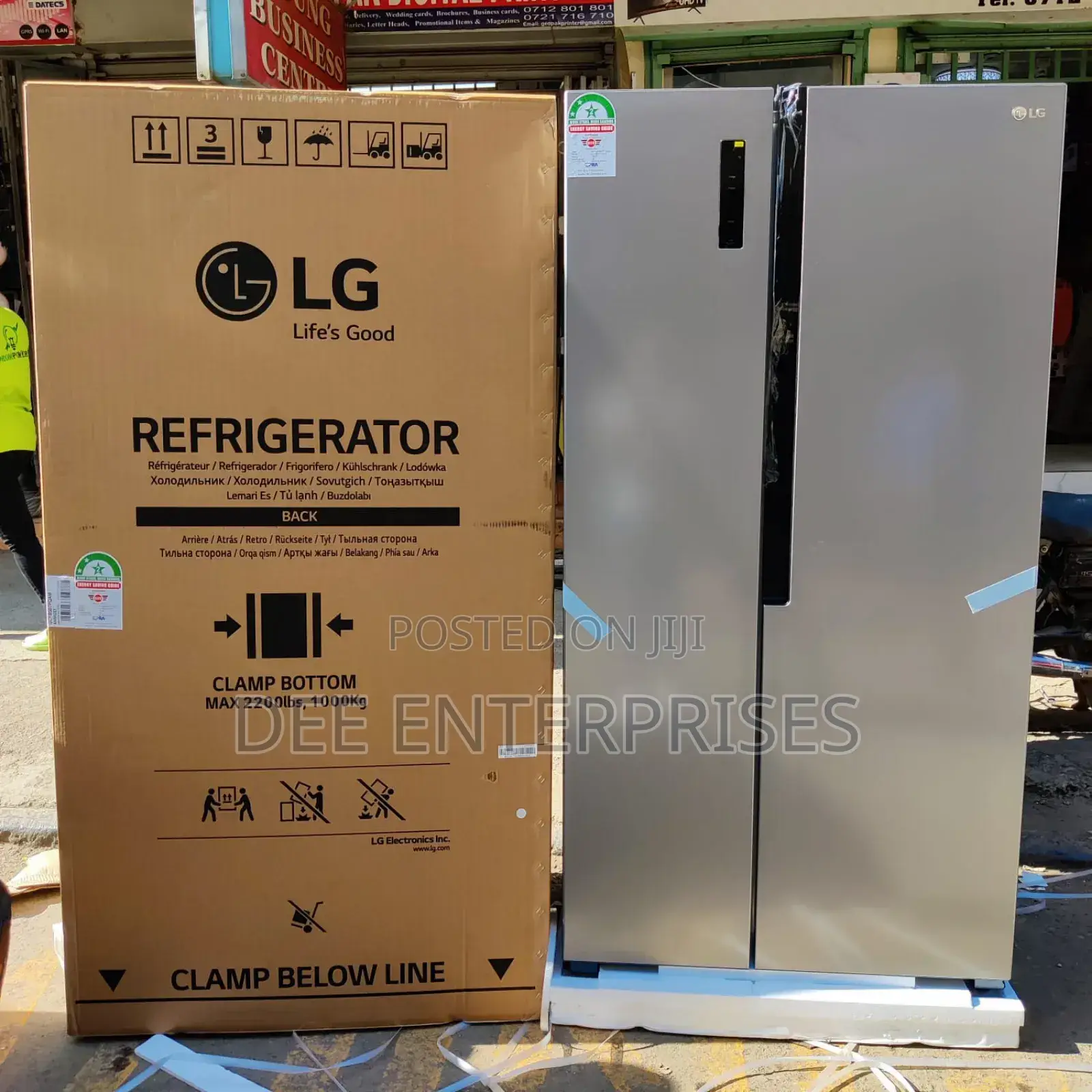 Lg Side by Side Fridge 519litres No Frost