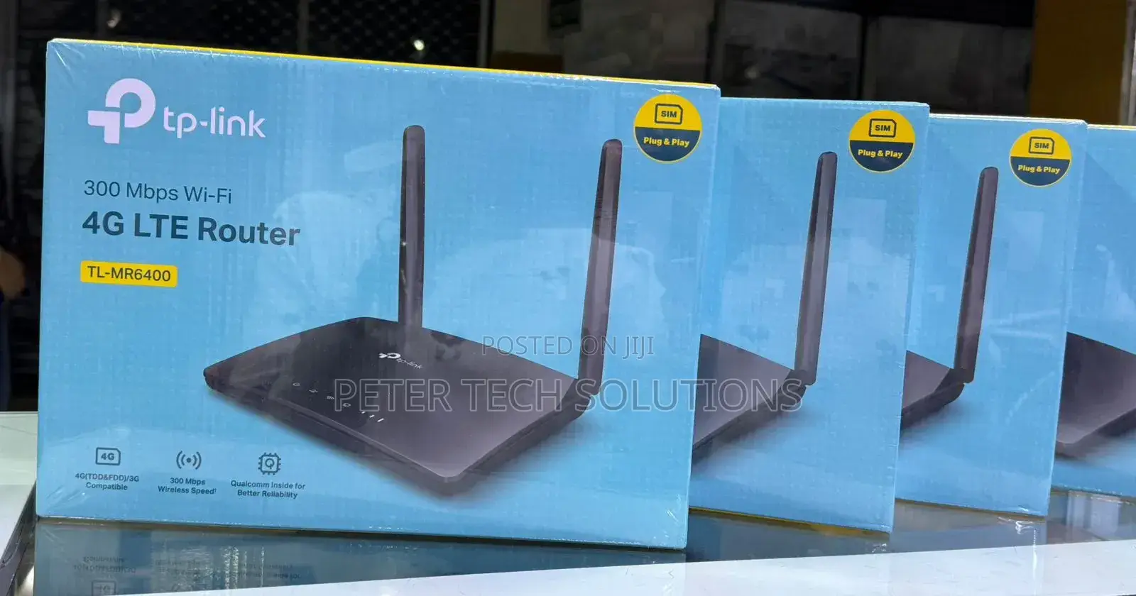 Tp-Link 4g Lte Router Tl -Mr6400  Speed 300 MBPS Wi-Fi
