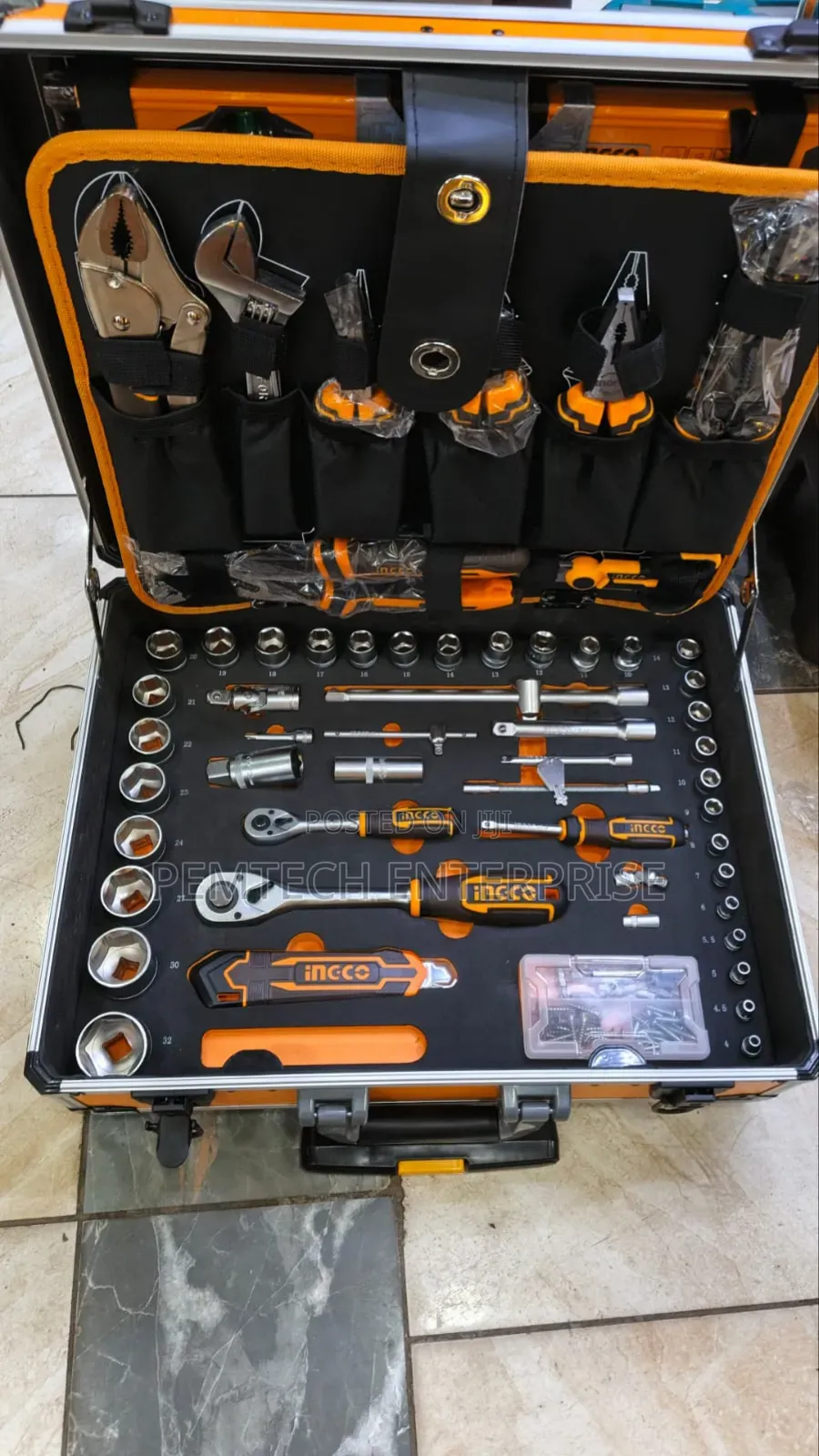 Ingco 147-piece Hand Tool Set,