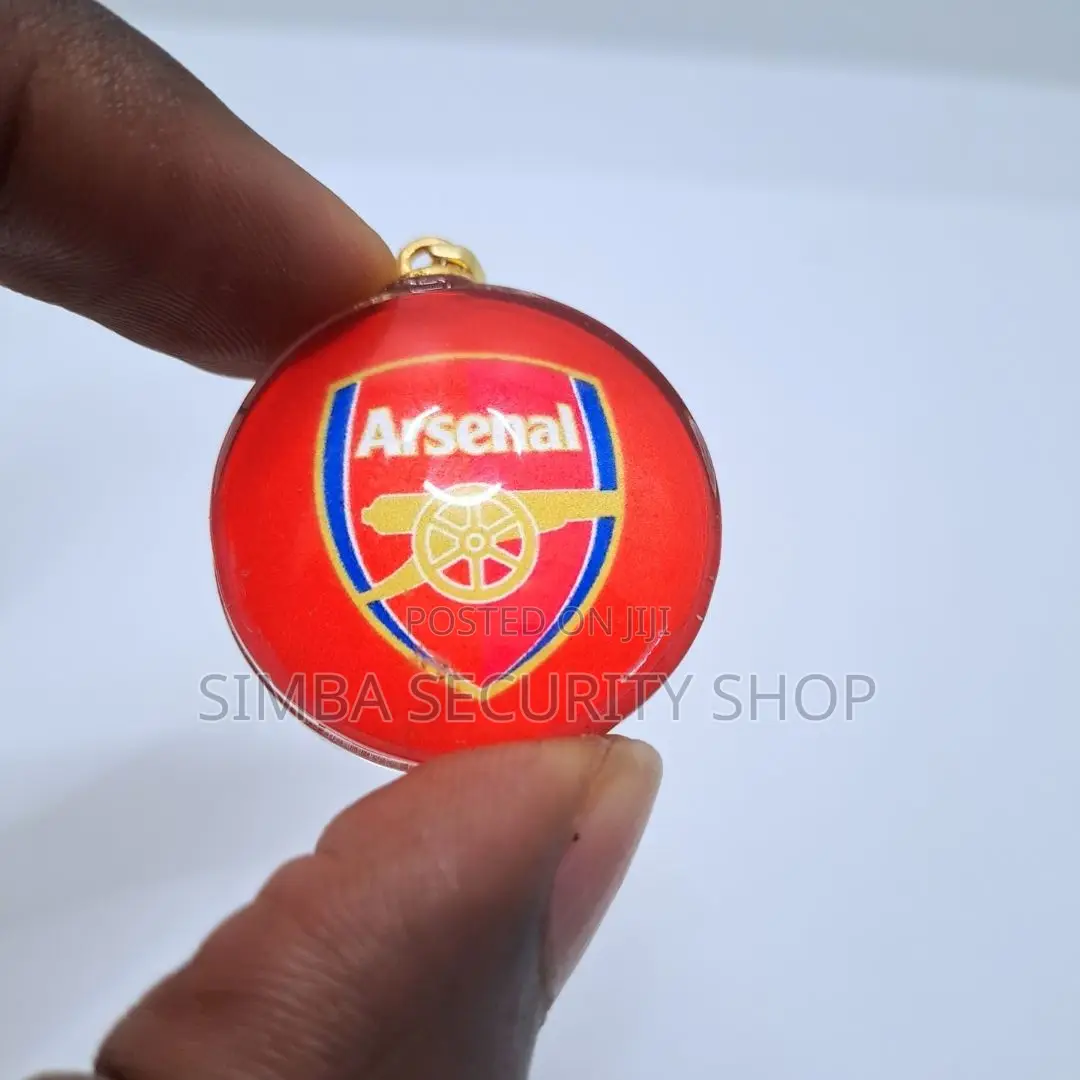 Arsenal Necklace Team Logo Pendant Soccer Fan Epl Gift Club