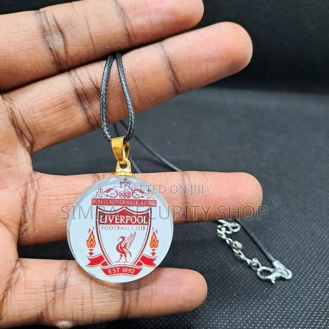 Liverpool Necklace Football Club Logo Soccer Fan Pendant Epl