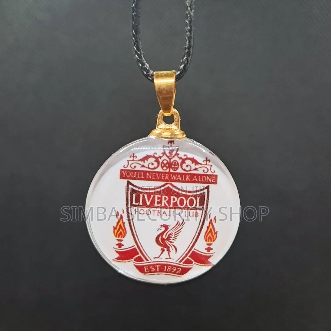 Liverpool Necklace Football Club Logo Soccer Fan Pendant Epl