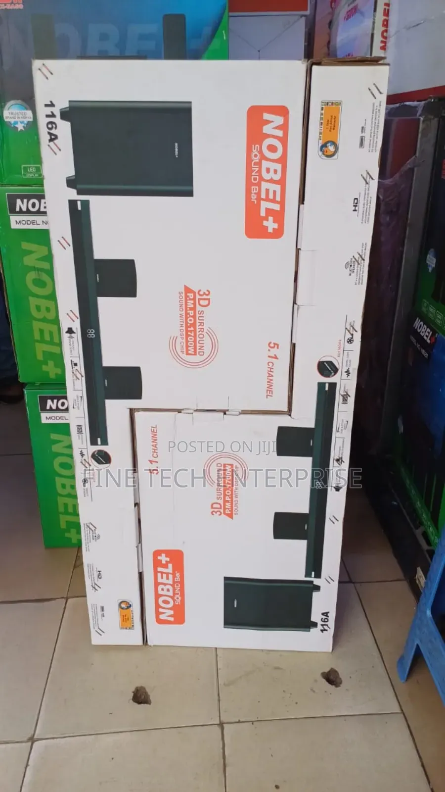 5.1 Ch Nobel Soundbar Soundbar
