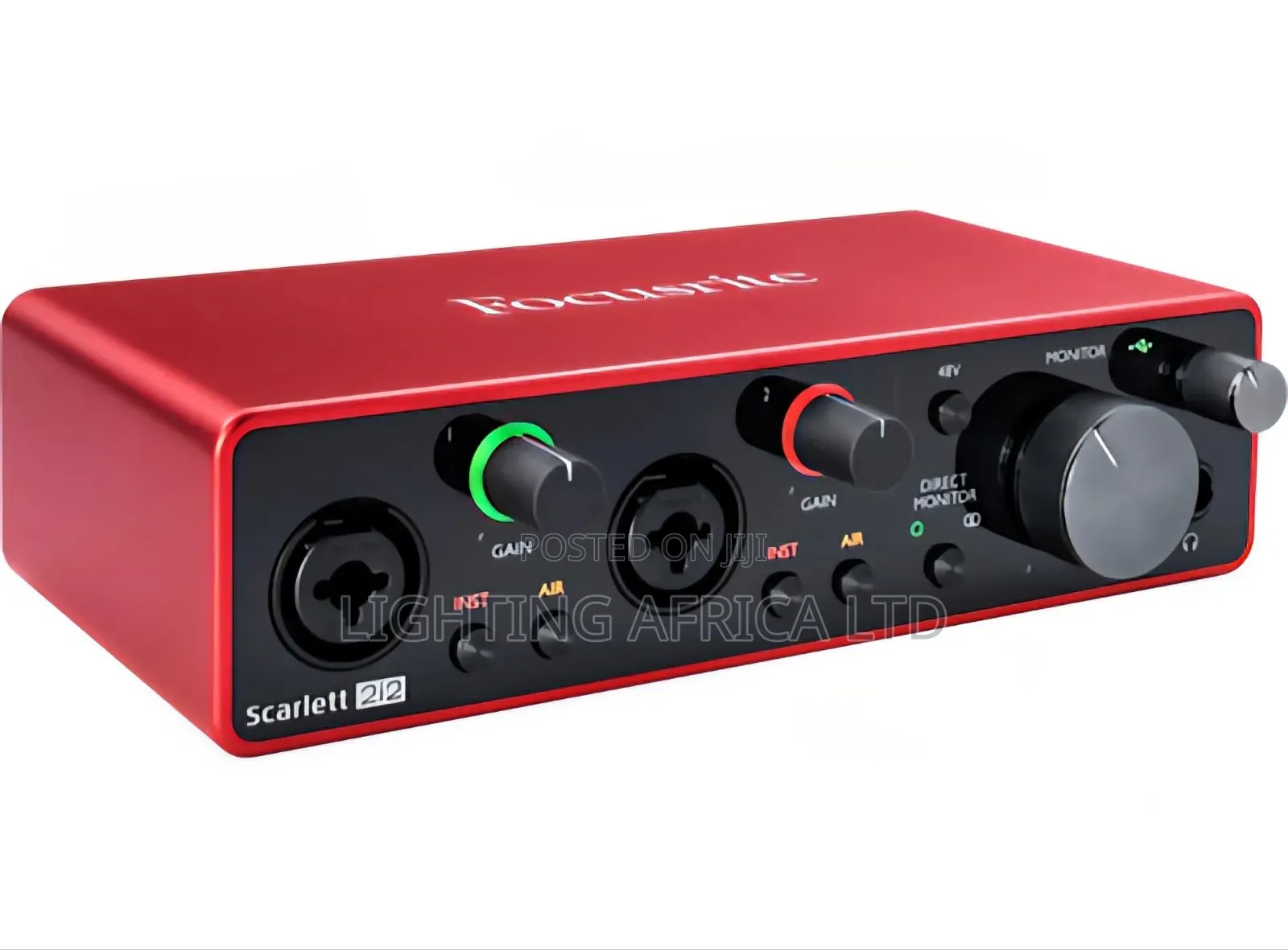 Fucusrite Scarlett 212 Usb Audio Interface 3rd Generation