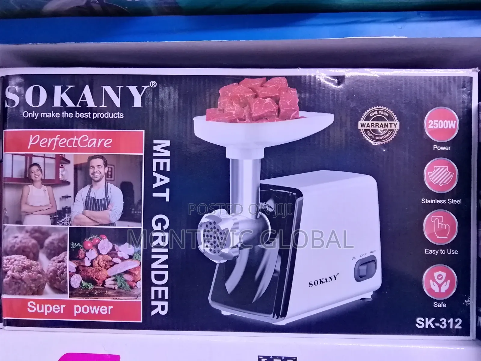 Sokany Electric Domestic Meat Mincer