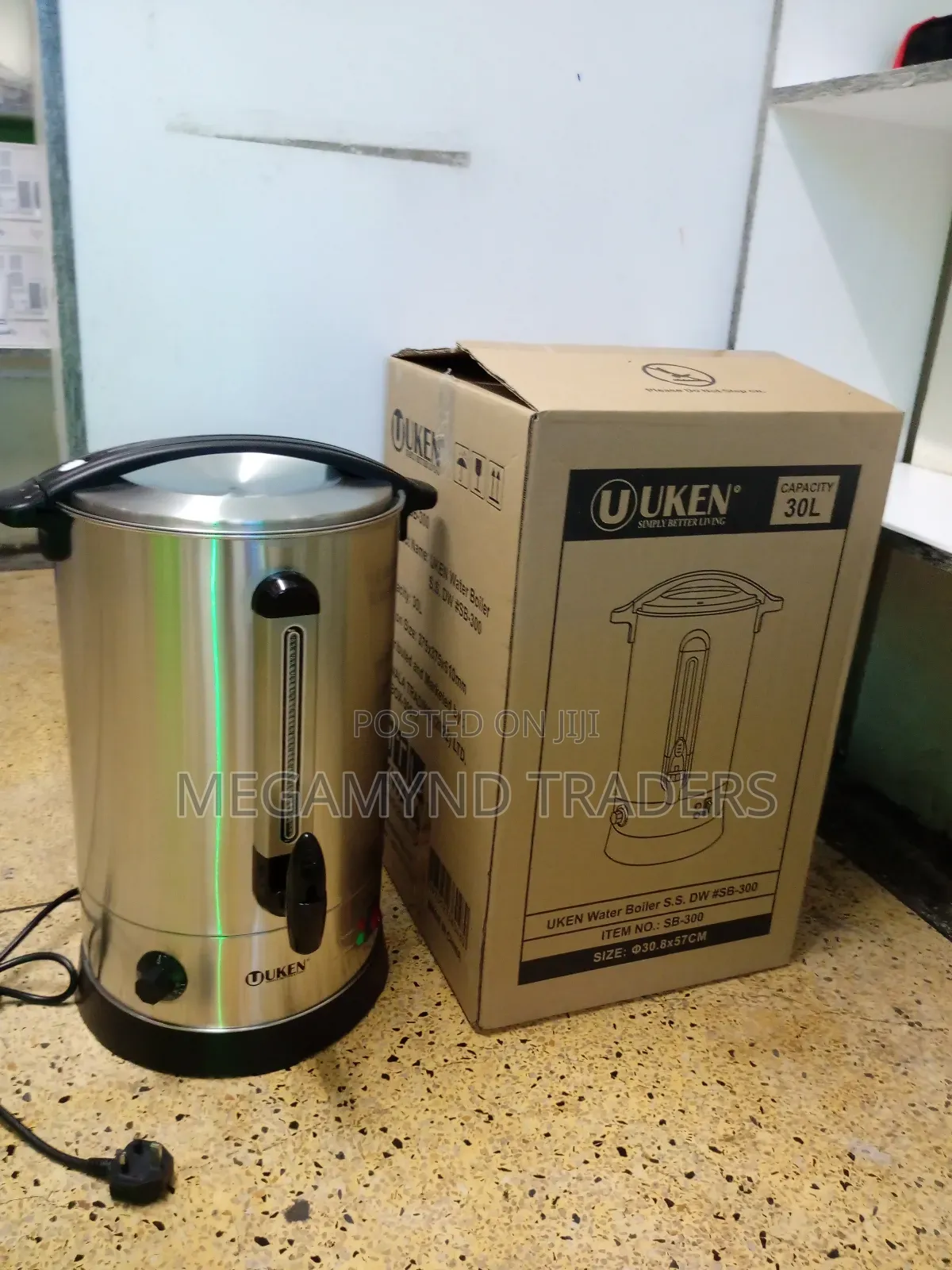 30 LTR Electric Tea Urn/Uken Electric Tea Urn