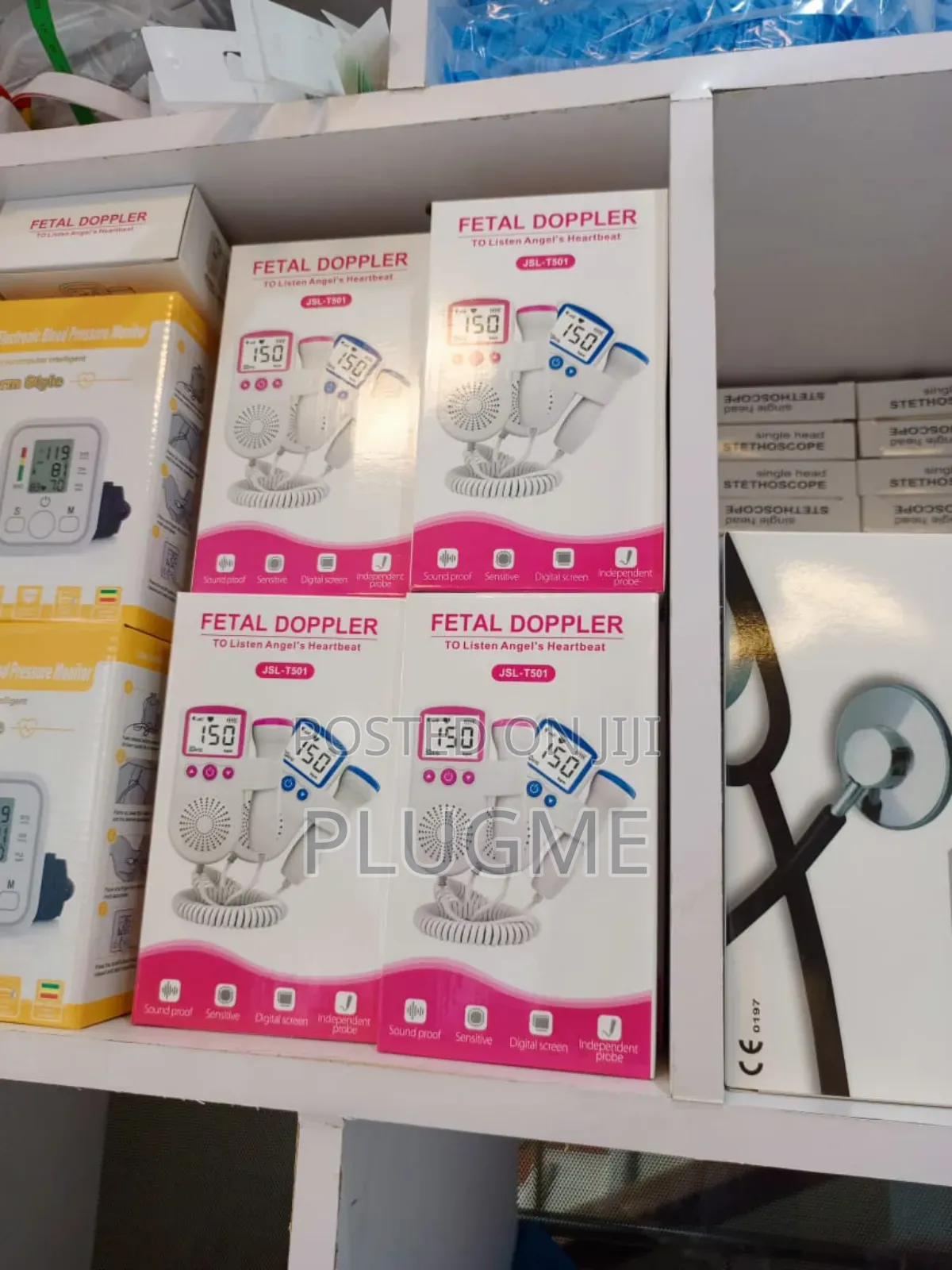 Electronic Rechargeable Fetal Doppler Jumper