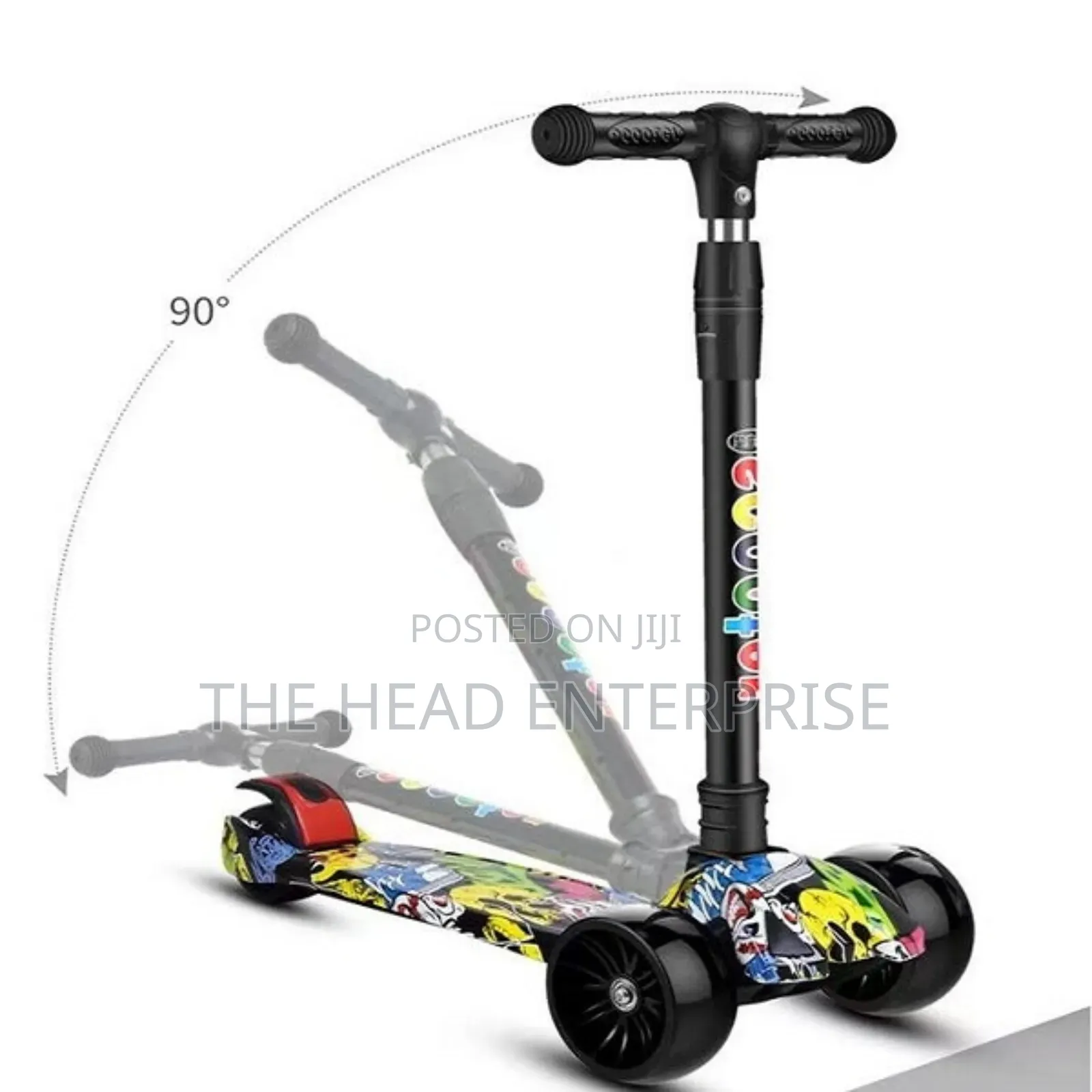 Brandnew With Flickering Wheels Affordable Scooter