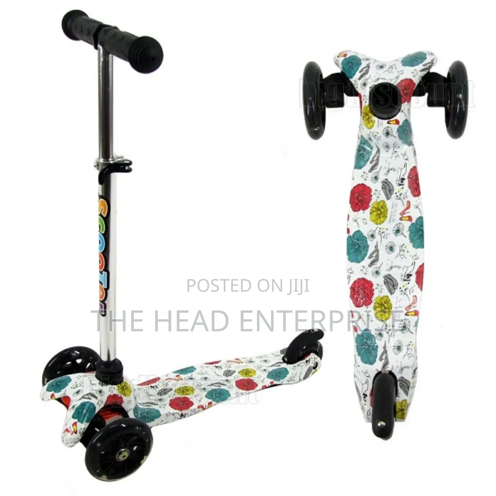 With Removable Handle Kids Scooter