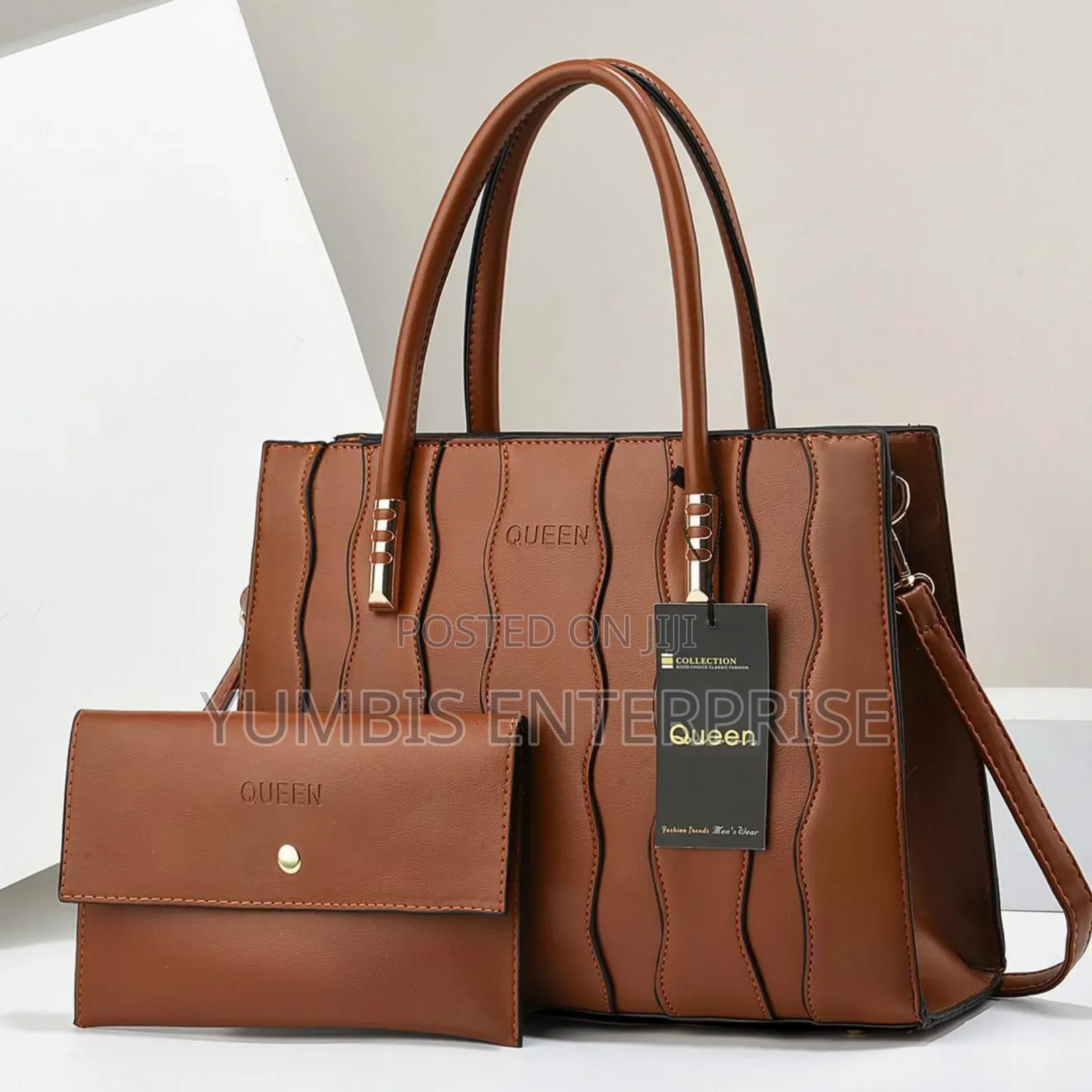 3 In 1 Leather Handbags Sets For Ladies Different Colors