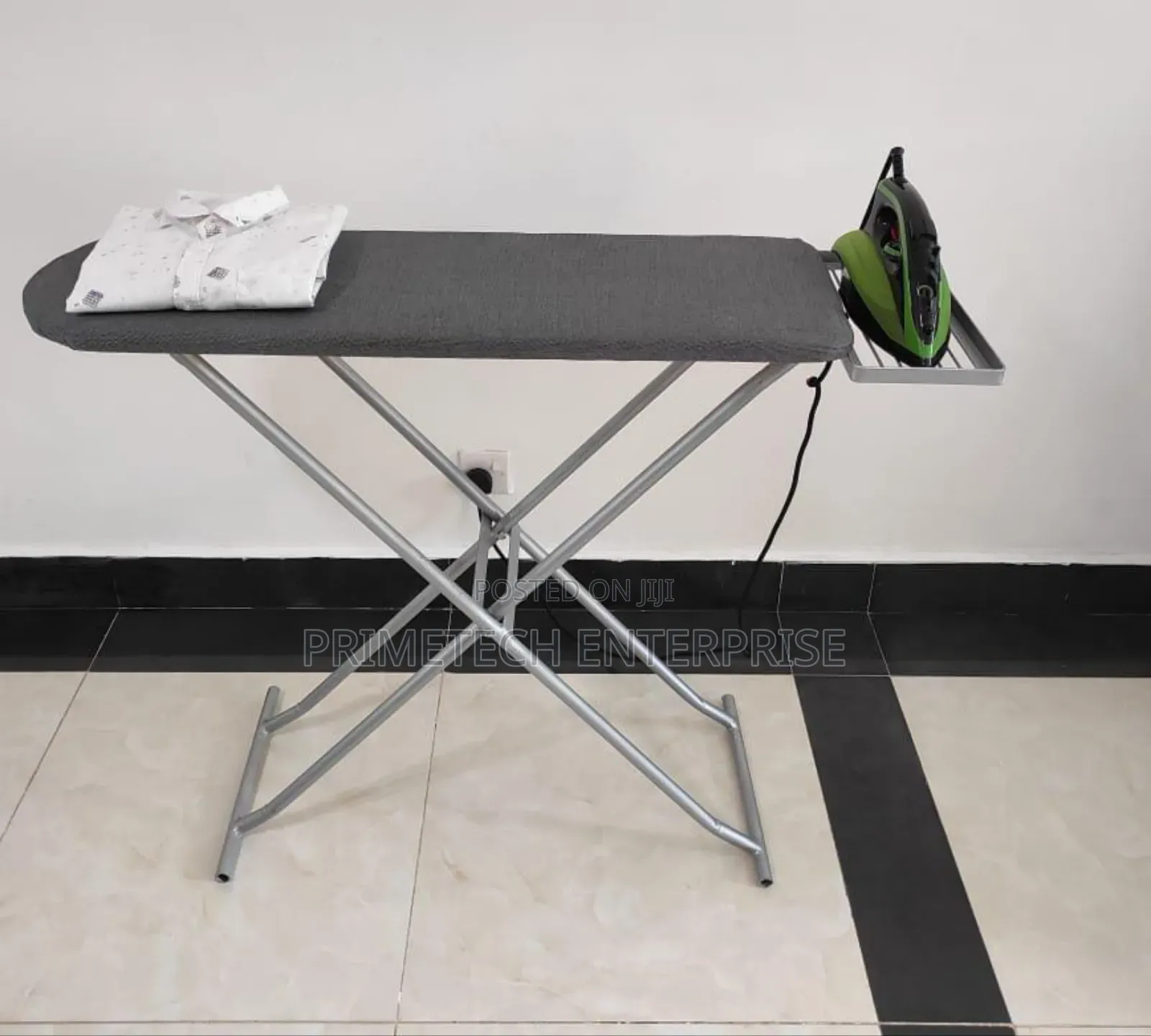 Portable Ironing Board-Metallic