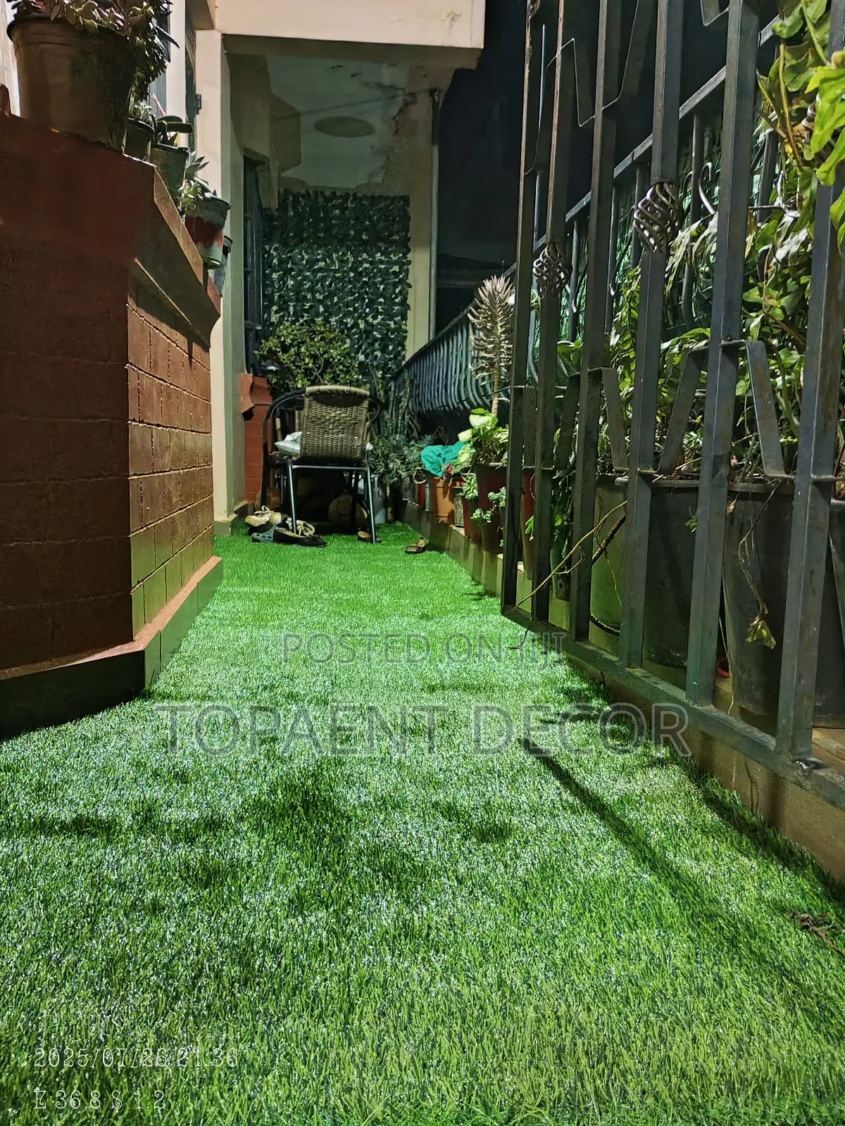 Grass Goals Balcony Artificial Grass Carpet