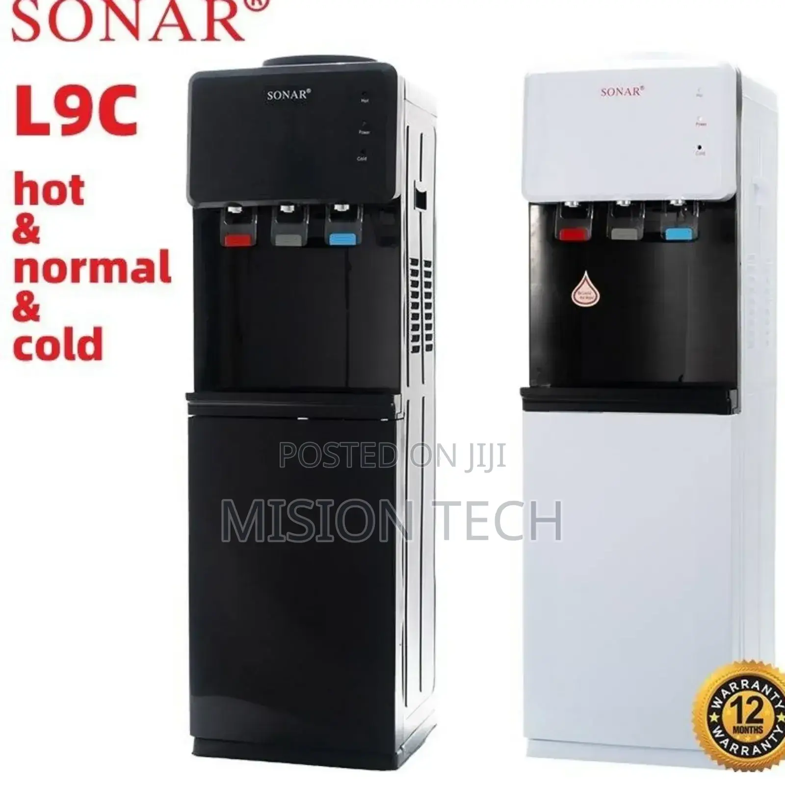 Sonar L9c Hot,Normal and Cold Standing Dispenser