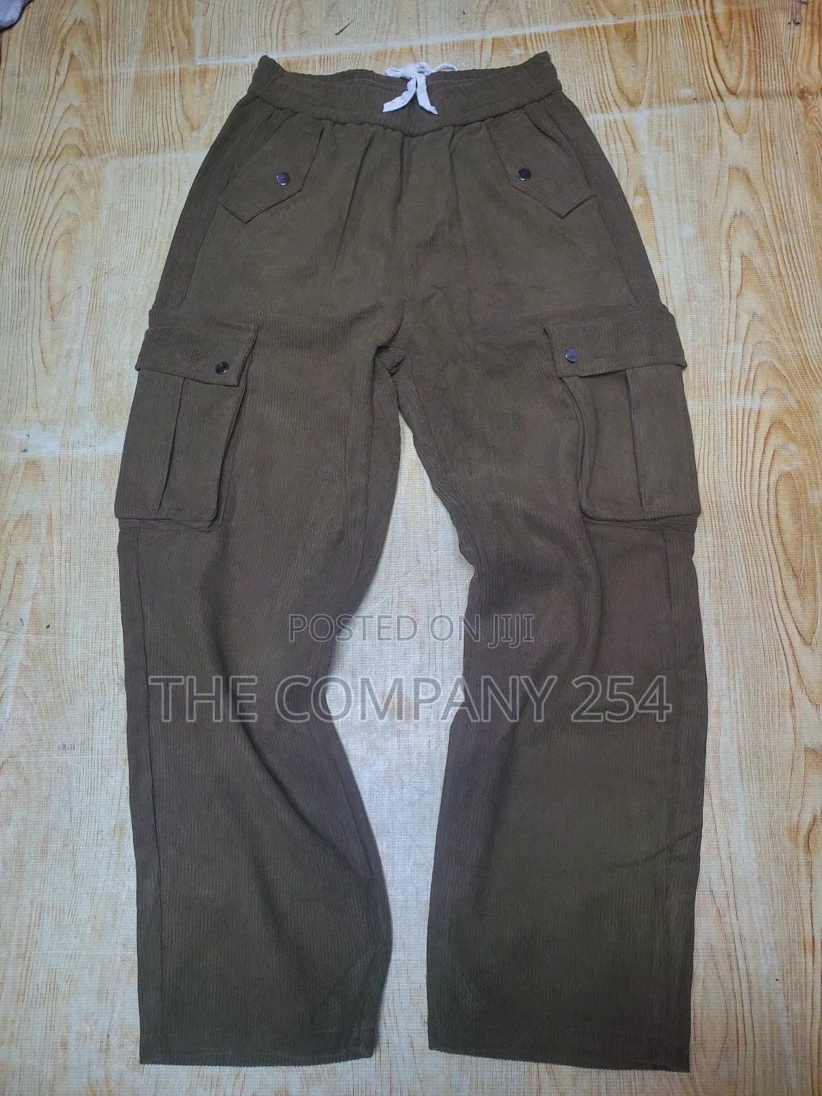 Plain Casual Cargo Design Plain Baggy Sweat Pants Trouser